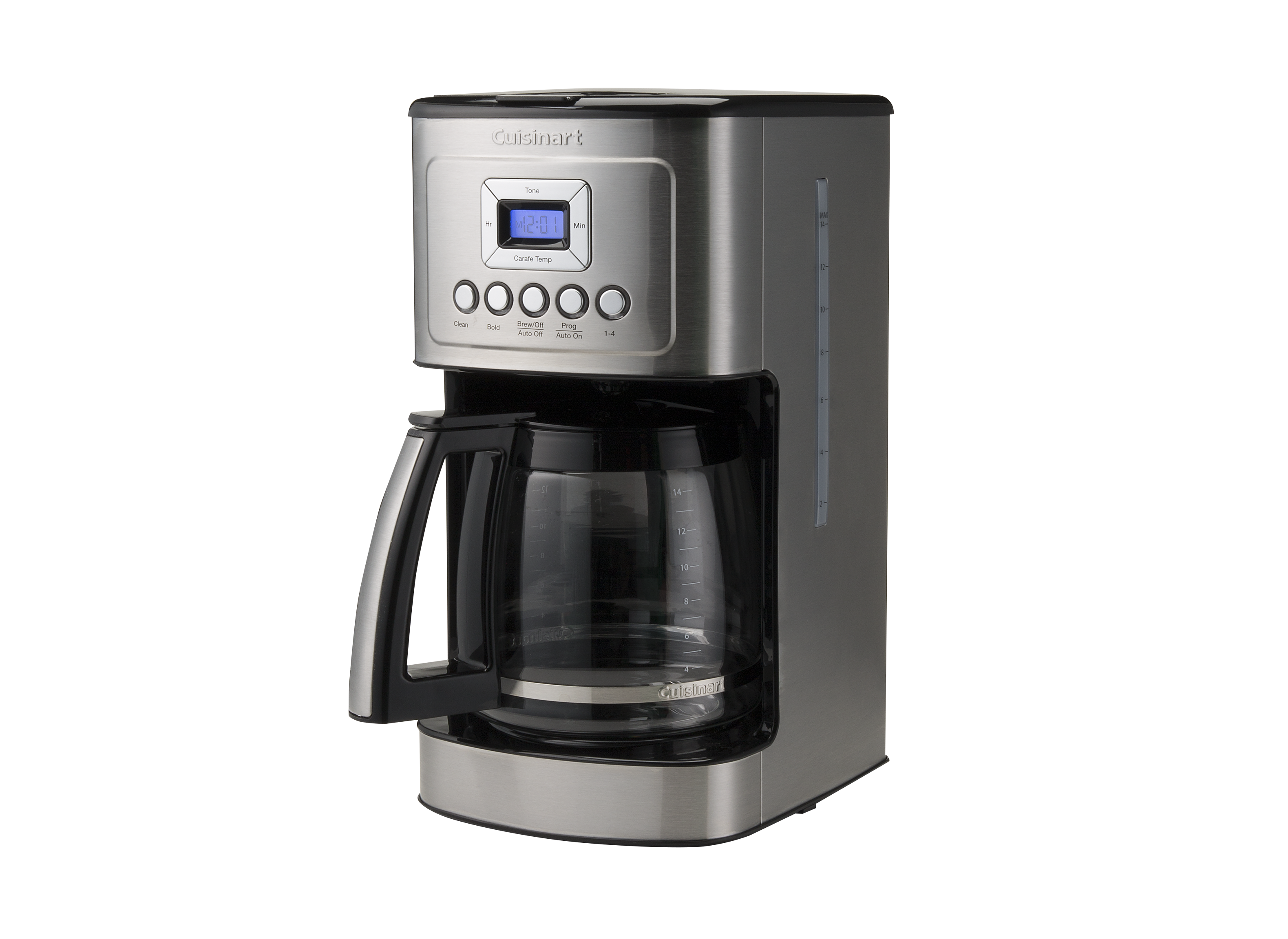 Cuisinart DCC-3200 14-Cup Programmable Coffee Maker Black/Silver for sale online 