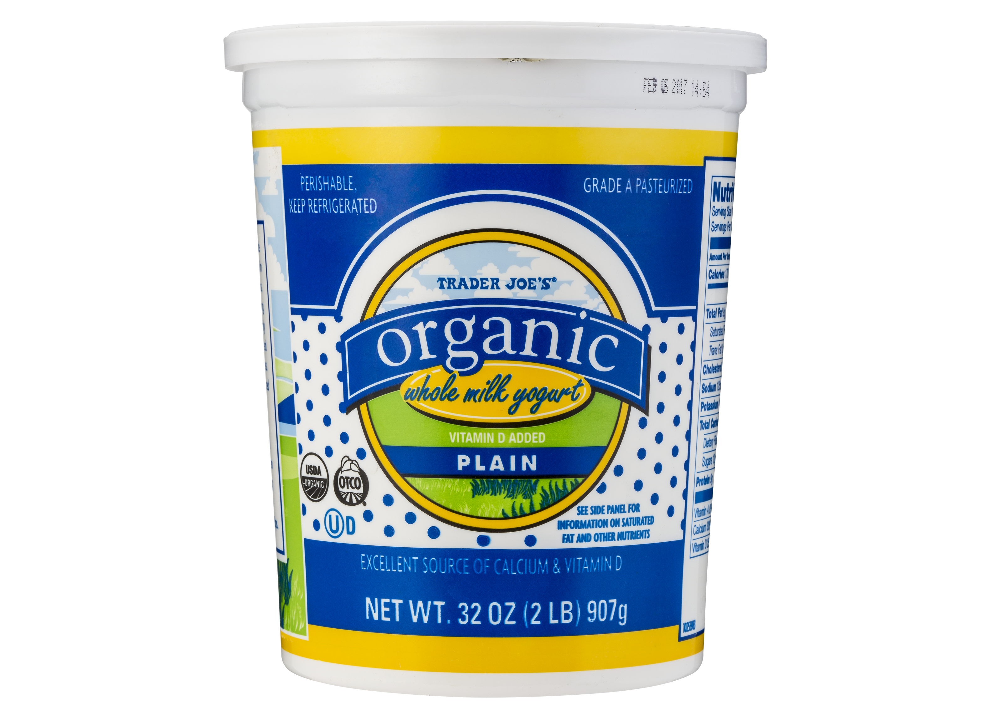 Organic Whole Milk Yogurt Plain