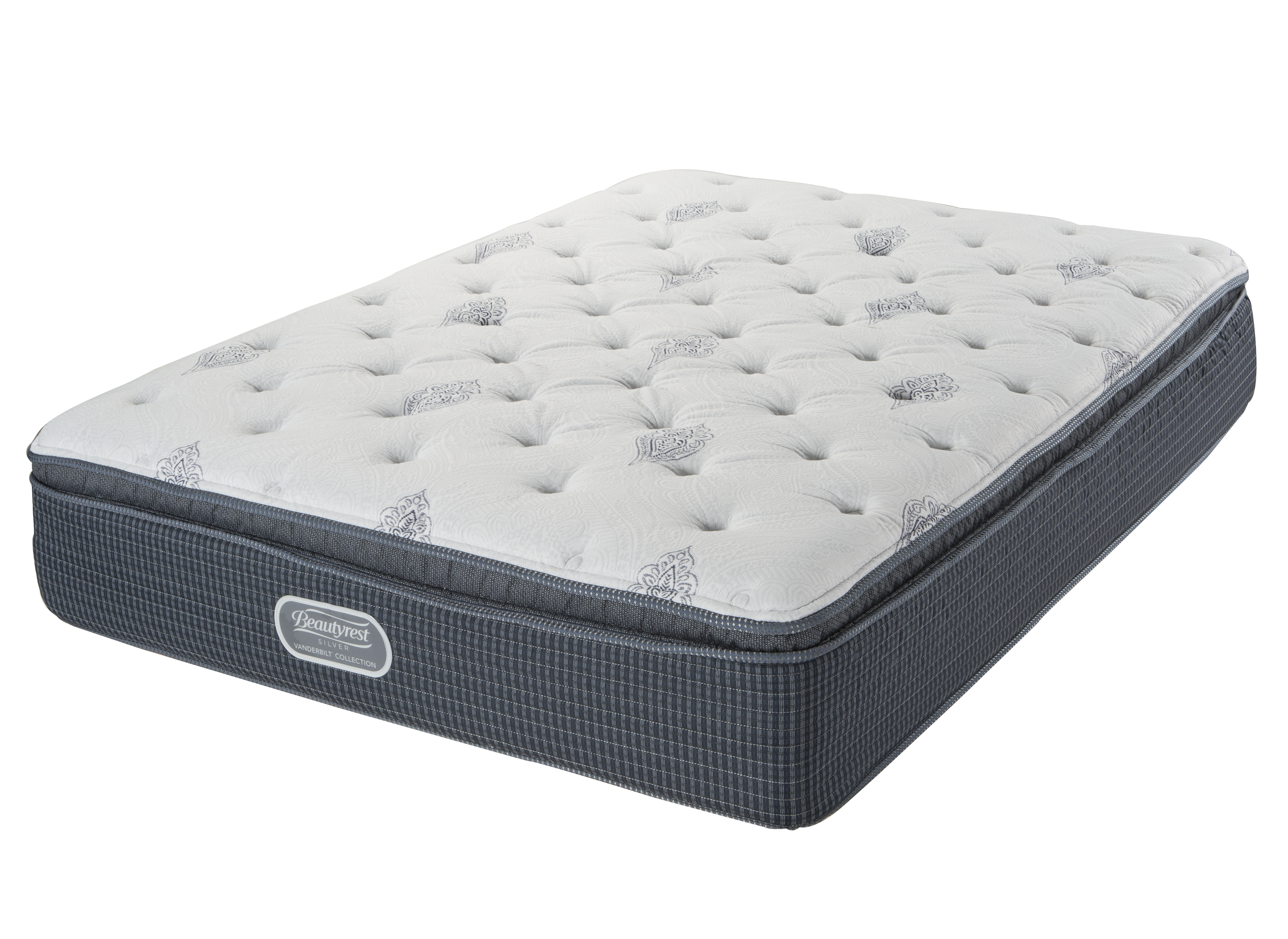 Beautyrest silver navy on sale pier luxury firm