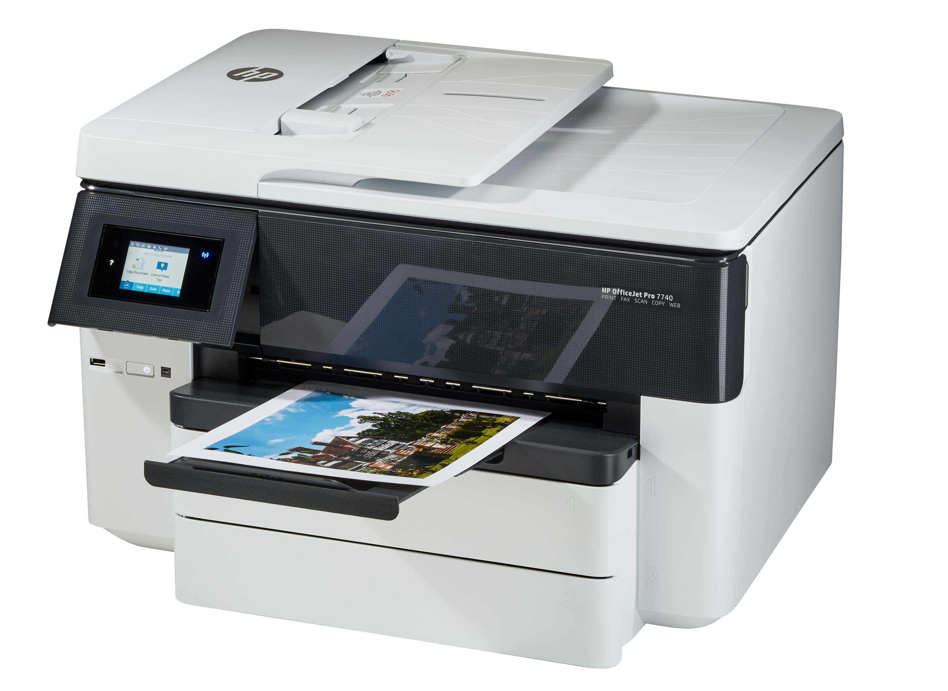 ansvar metallisk Kærlig HP Officejet Pro 7740 Printer Review - Consumer Reports