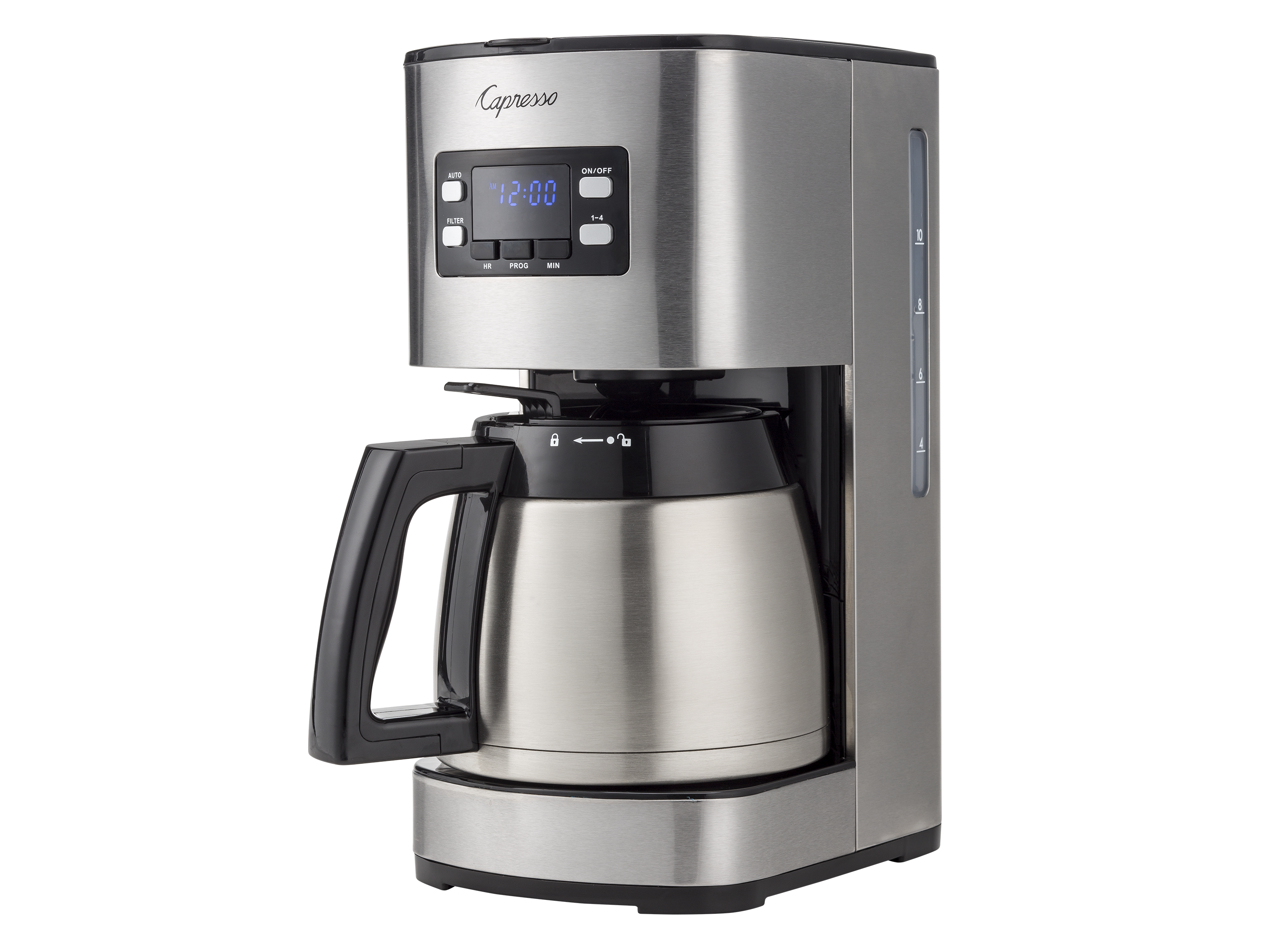 Capresso Stainless Steel 12 Cup Electric Coffee Percolator 