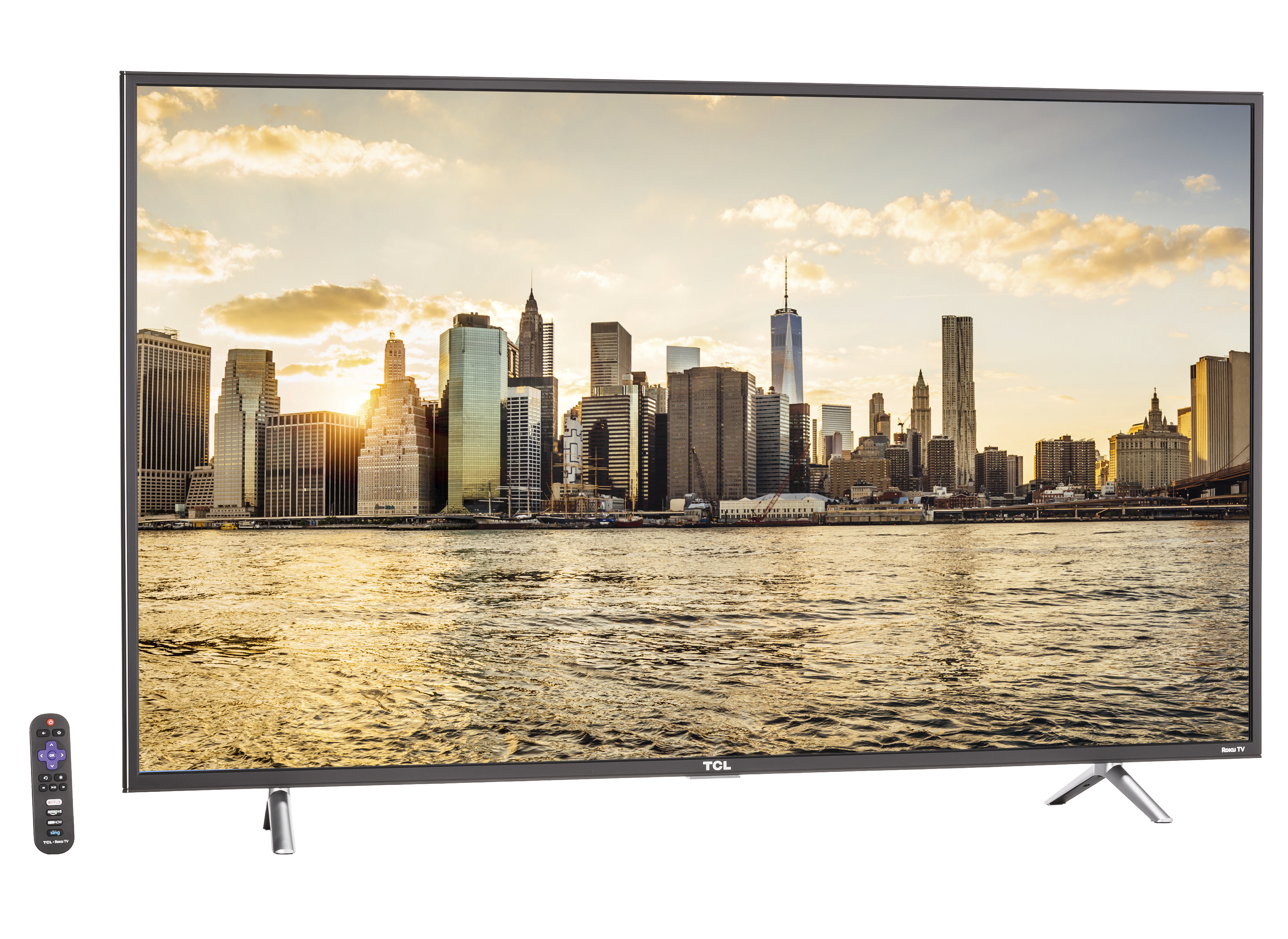  TCL 55S405 55-Inch 4K Ultra HD Roku Smart LED TV (2017 Model) :  Electronics