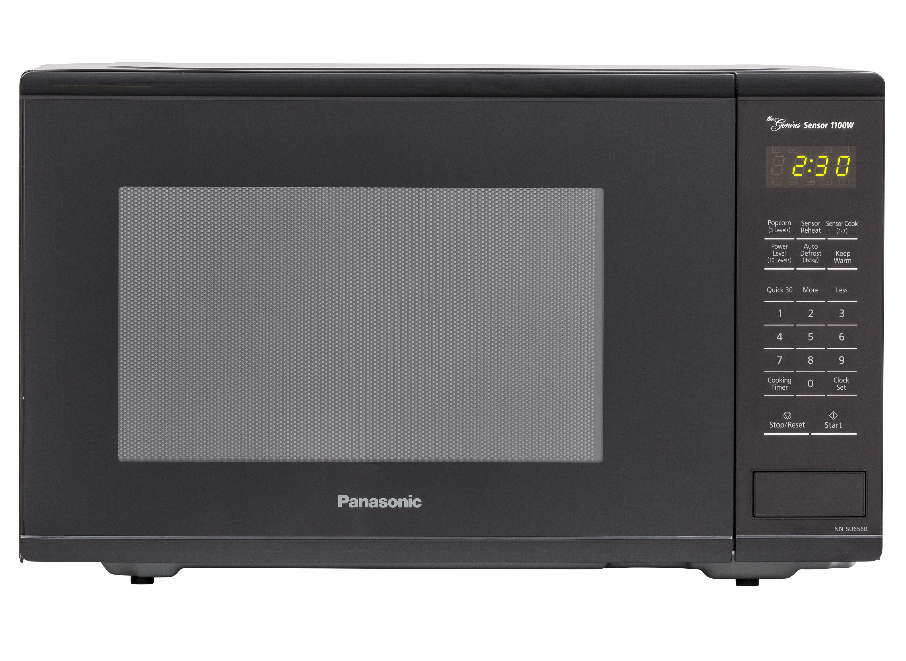 Panasonic Genius Sensor 2.2 Cu Ft Countertop Microwave Stainless Steel -  Office Depot