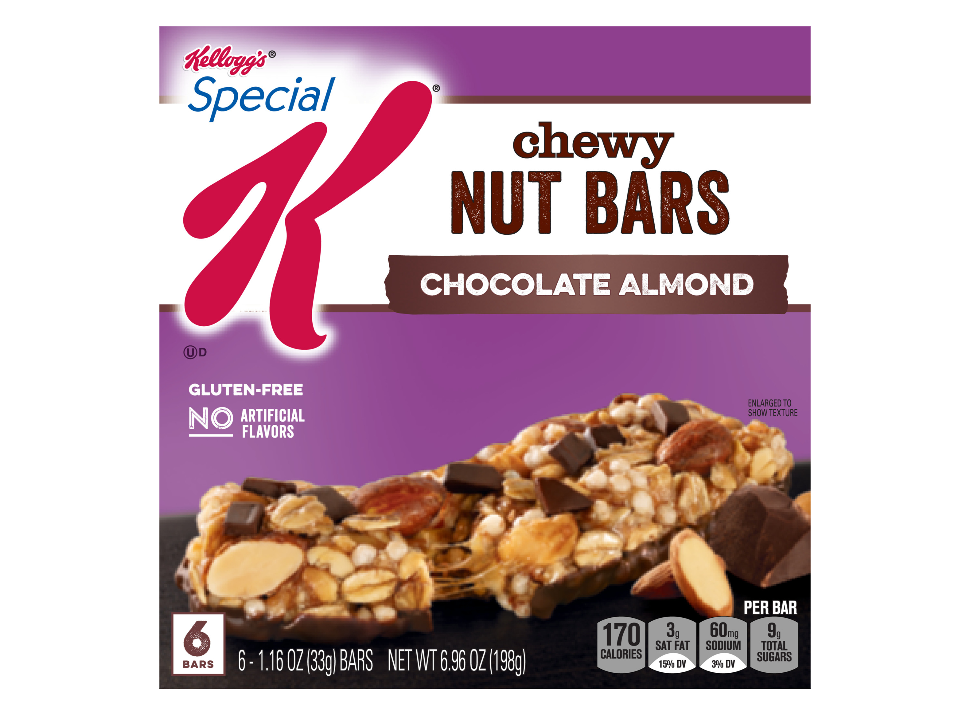 Kellogg's Special K Nourish Chewy Nut Bar Chocolate Almond Healthy Snack  Review - Consumer Reports