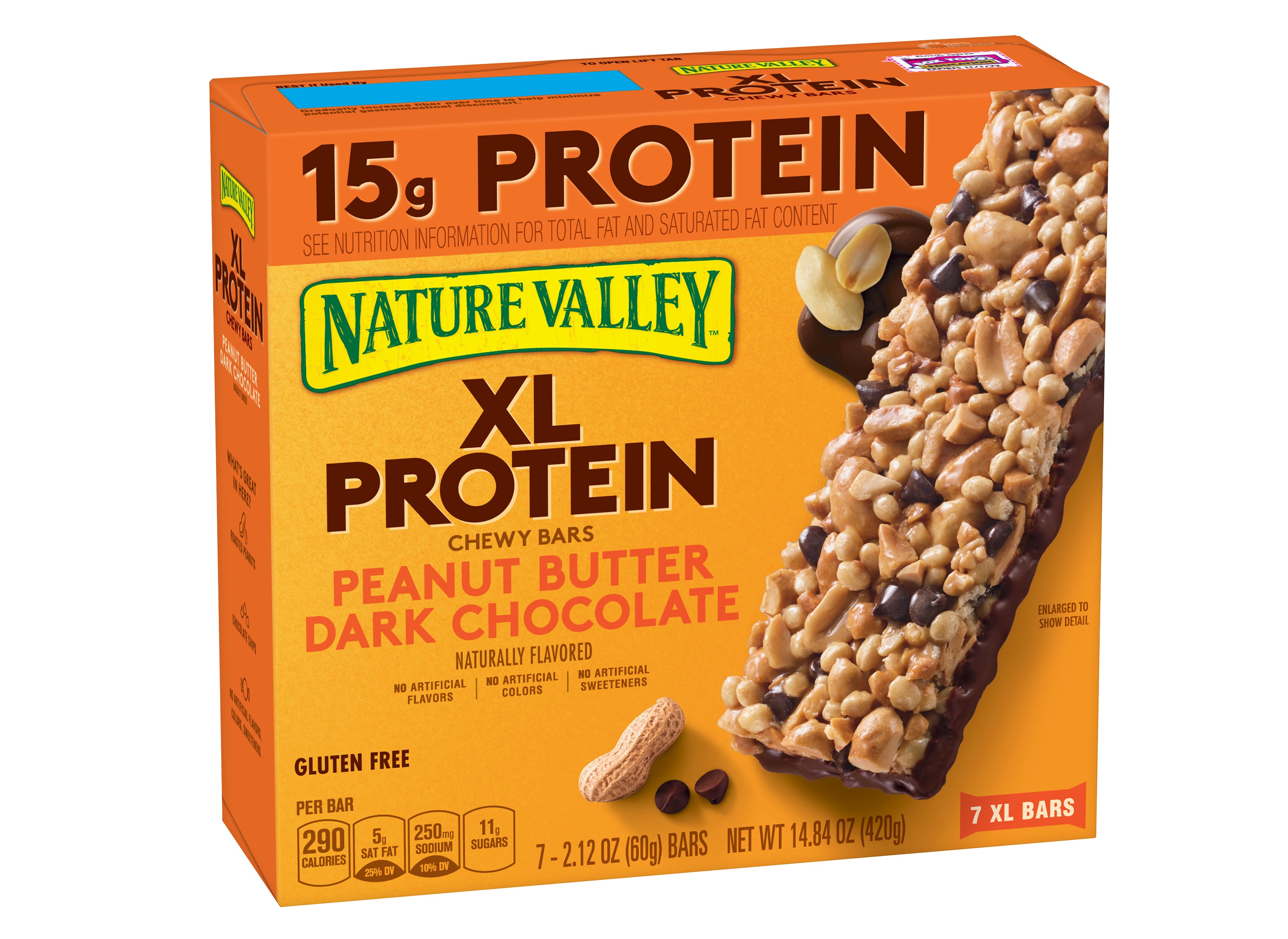 Nature Valley XL Protein Chewy Bars Peanut Butter Dark Chocolate