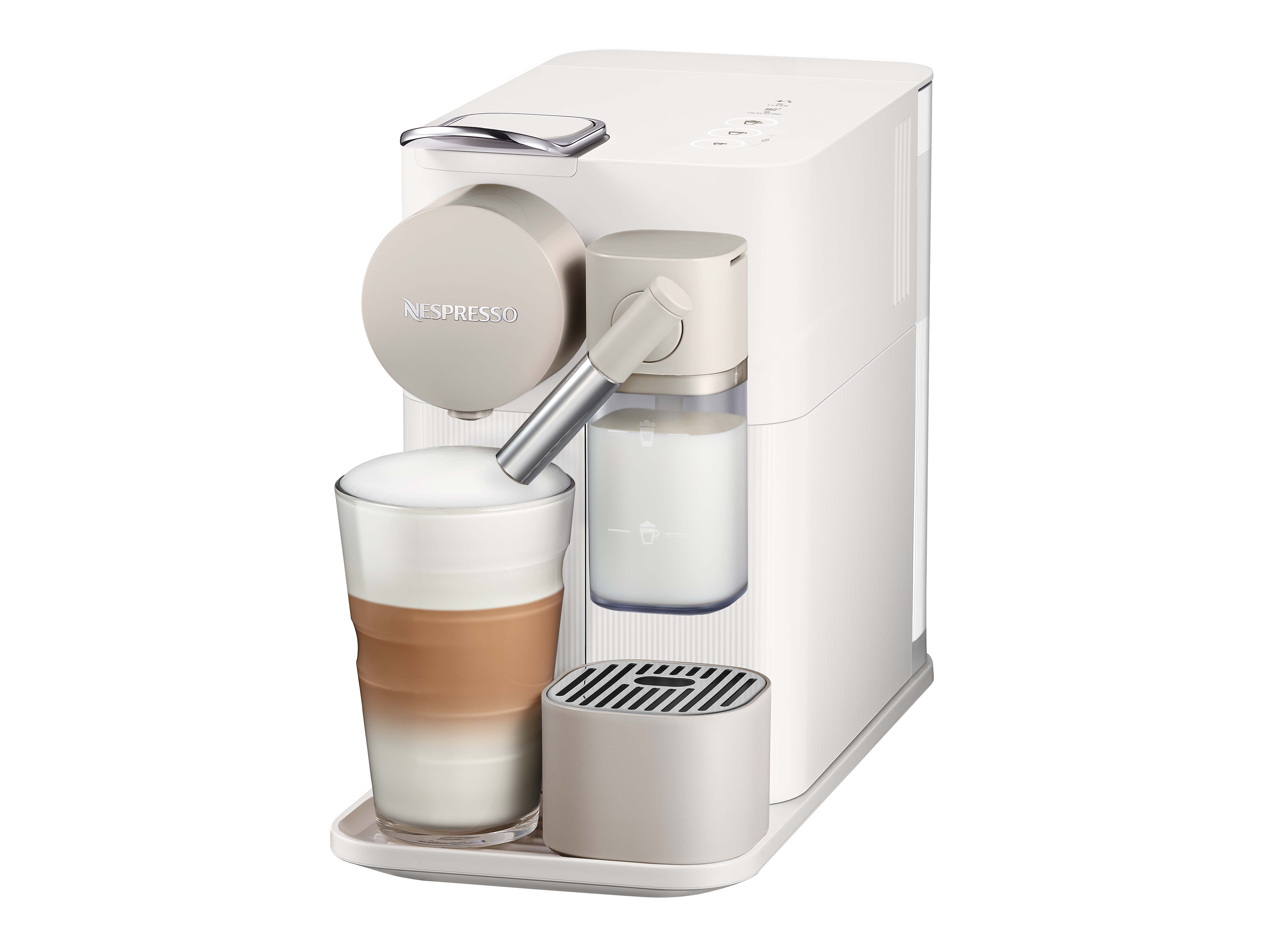 via piano Missionaris Nespresso Lattissima One Espresso Maker EN500BW/W Coffee Maker Review -  Consumer Reports
