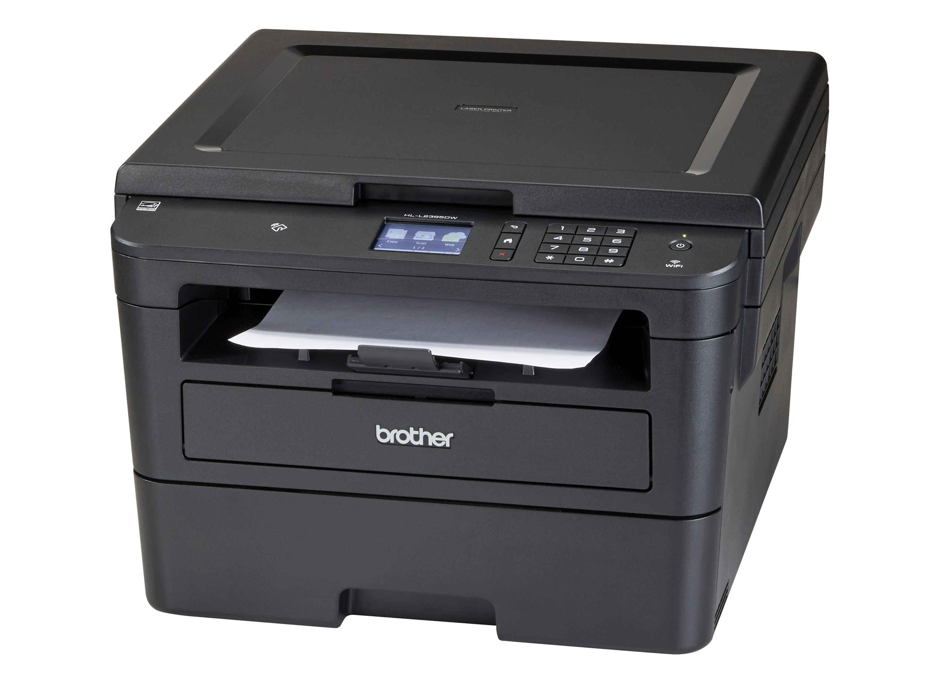 Brother HL-L2395DW Monochrome Laser Printer, Convenient Flatbed Copy &  Scan, Wireless Connectivity 