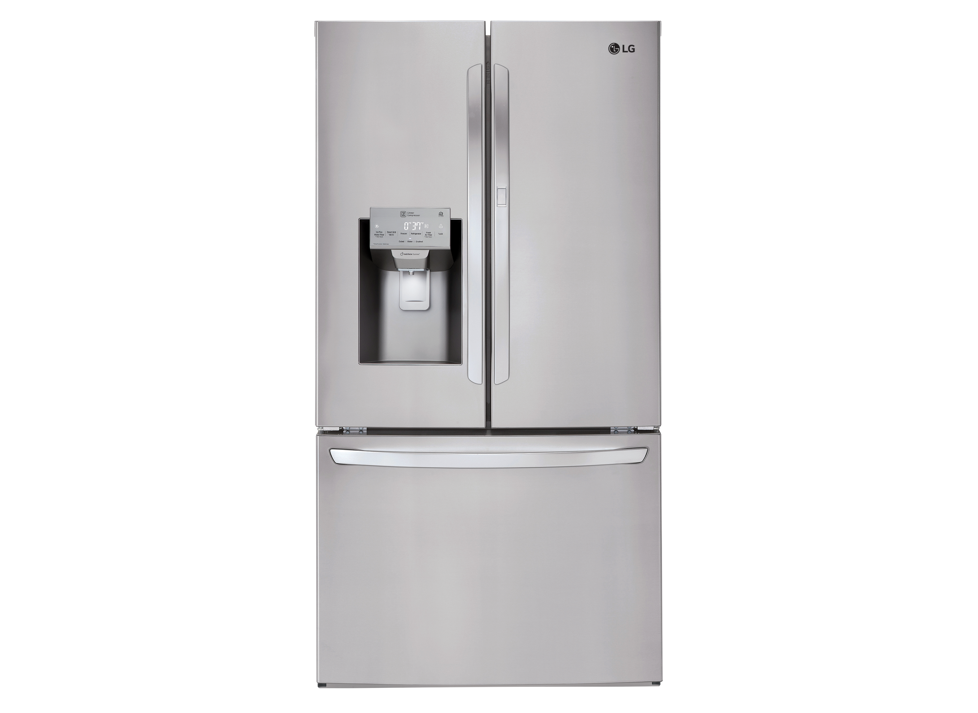 Channel Lake Frigid 1枚 CF FaB Galanz 29 in. W 16.0 cu. ft. French Door Refrigerator in