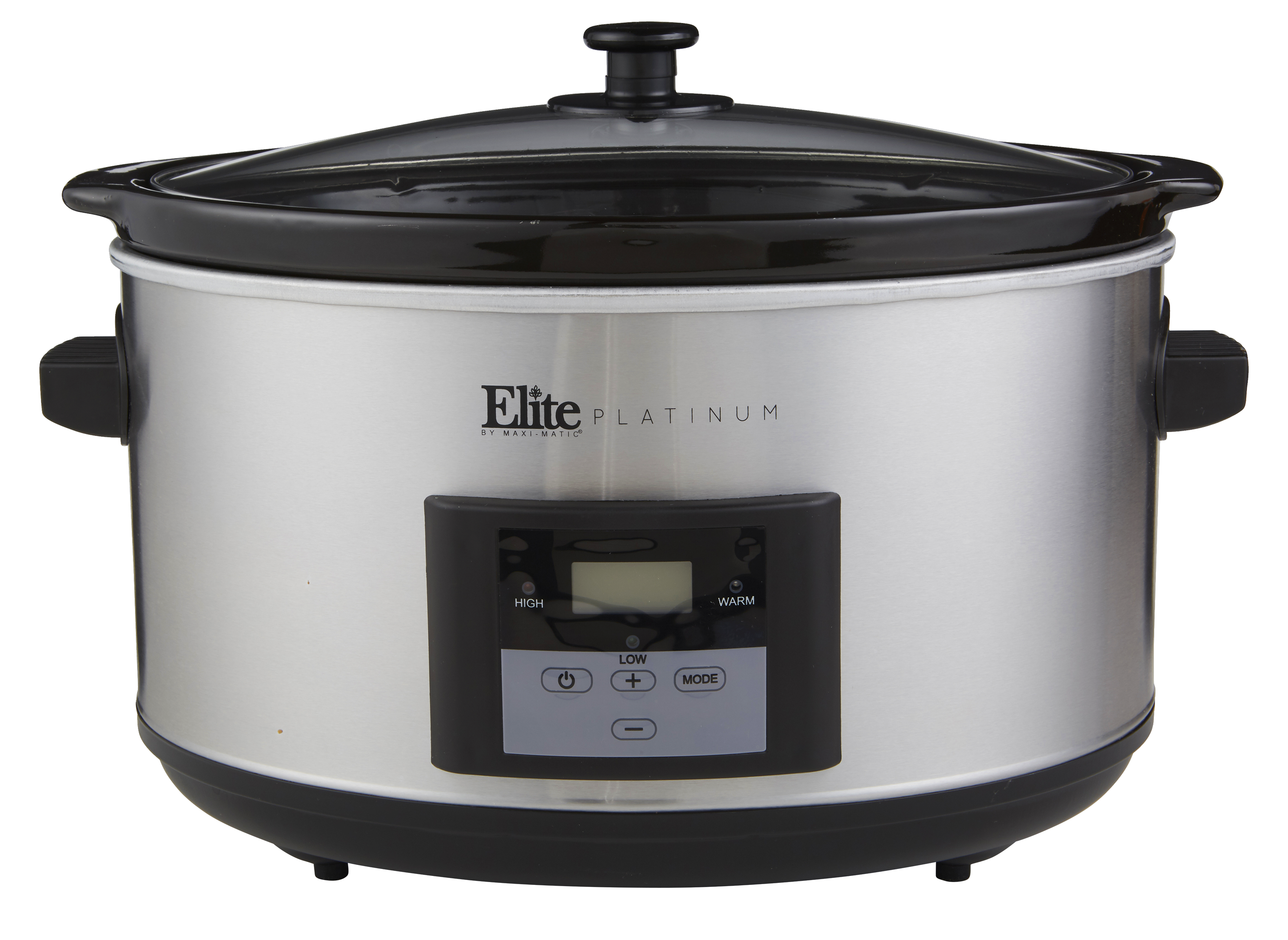 Elite Platinum 8.5 Qt. Programmable Slow Cooker With Locking Lid
