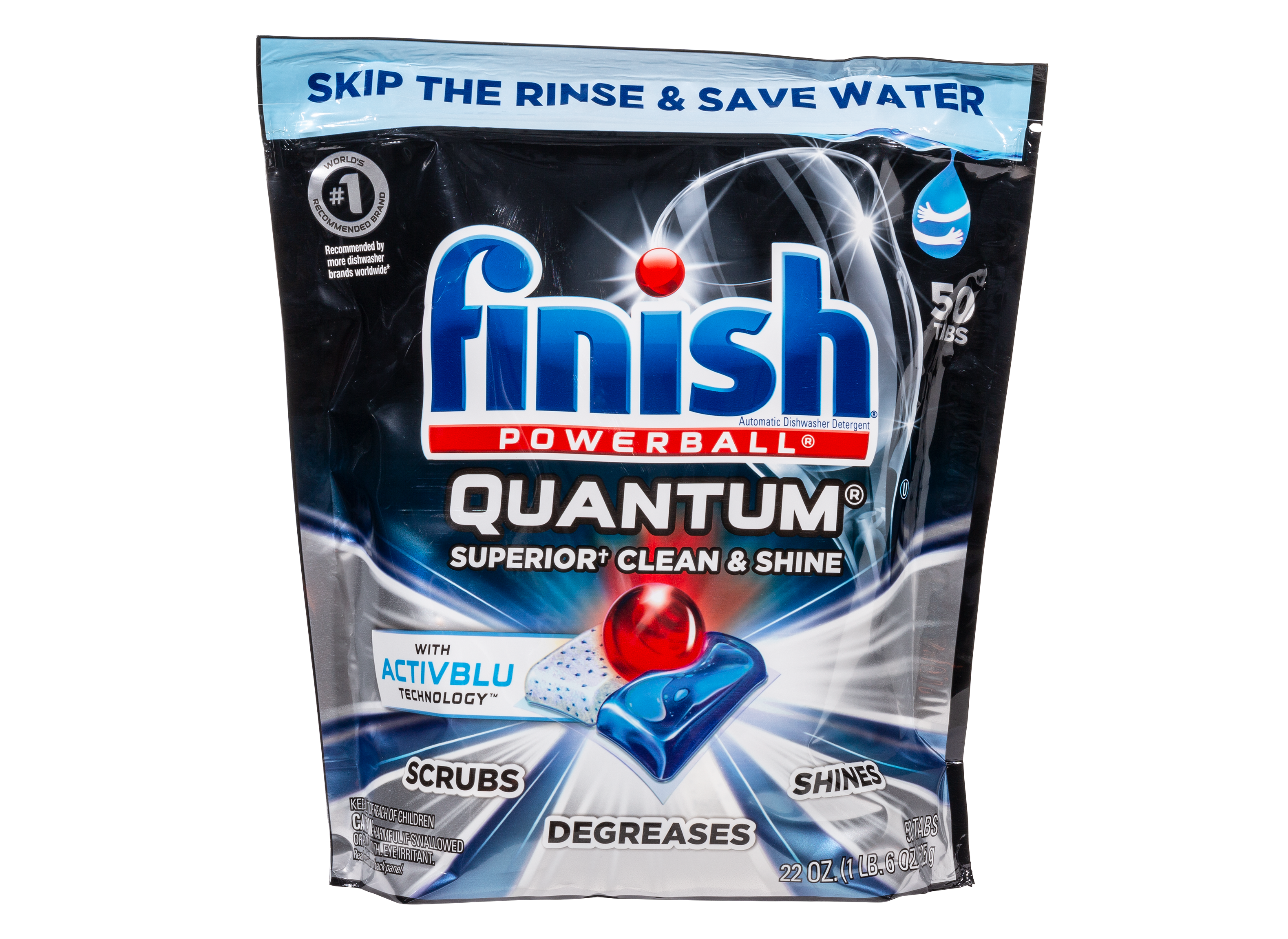 Finish Powerball Tabs Dishwashing Detergent Reviews