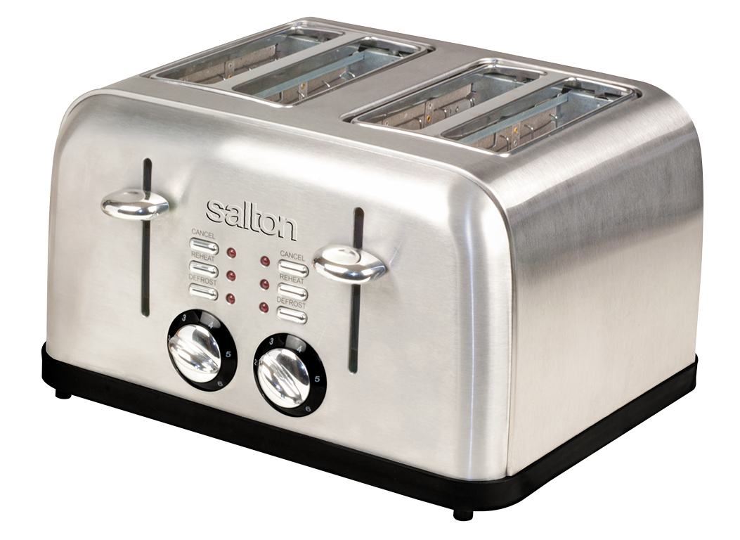 Salton Stainless Steel Air Fryer Toaster Oven Silver