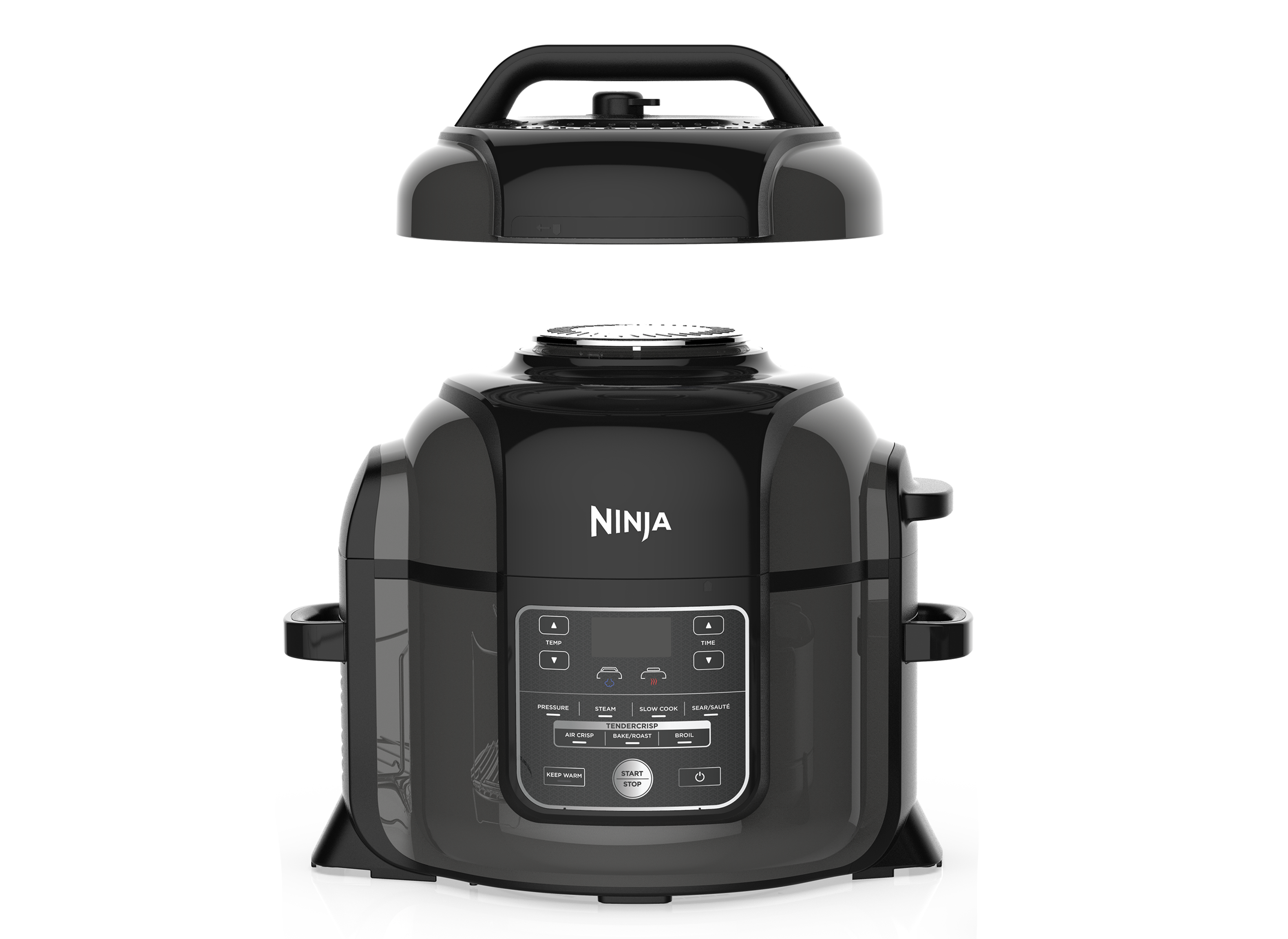 thumbnail image 2 of Ninja Foodi Pressure Cooker Lid Replacement - Fits OP100, OP300, OP301, OP302, OP305, OP401 (111FY300-Gray) 2 of 6