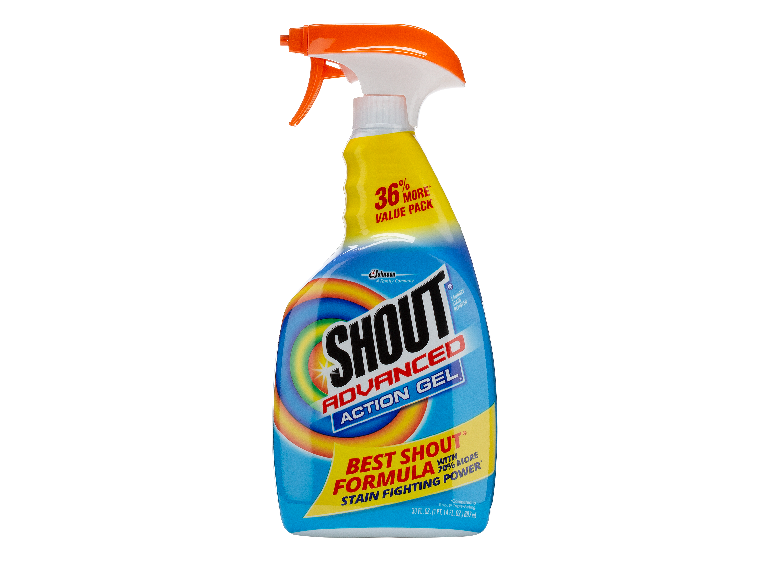 Shout Advanced Action Gel Liquid Laundry Stain Remover Review