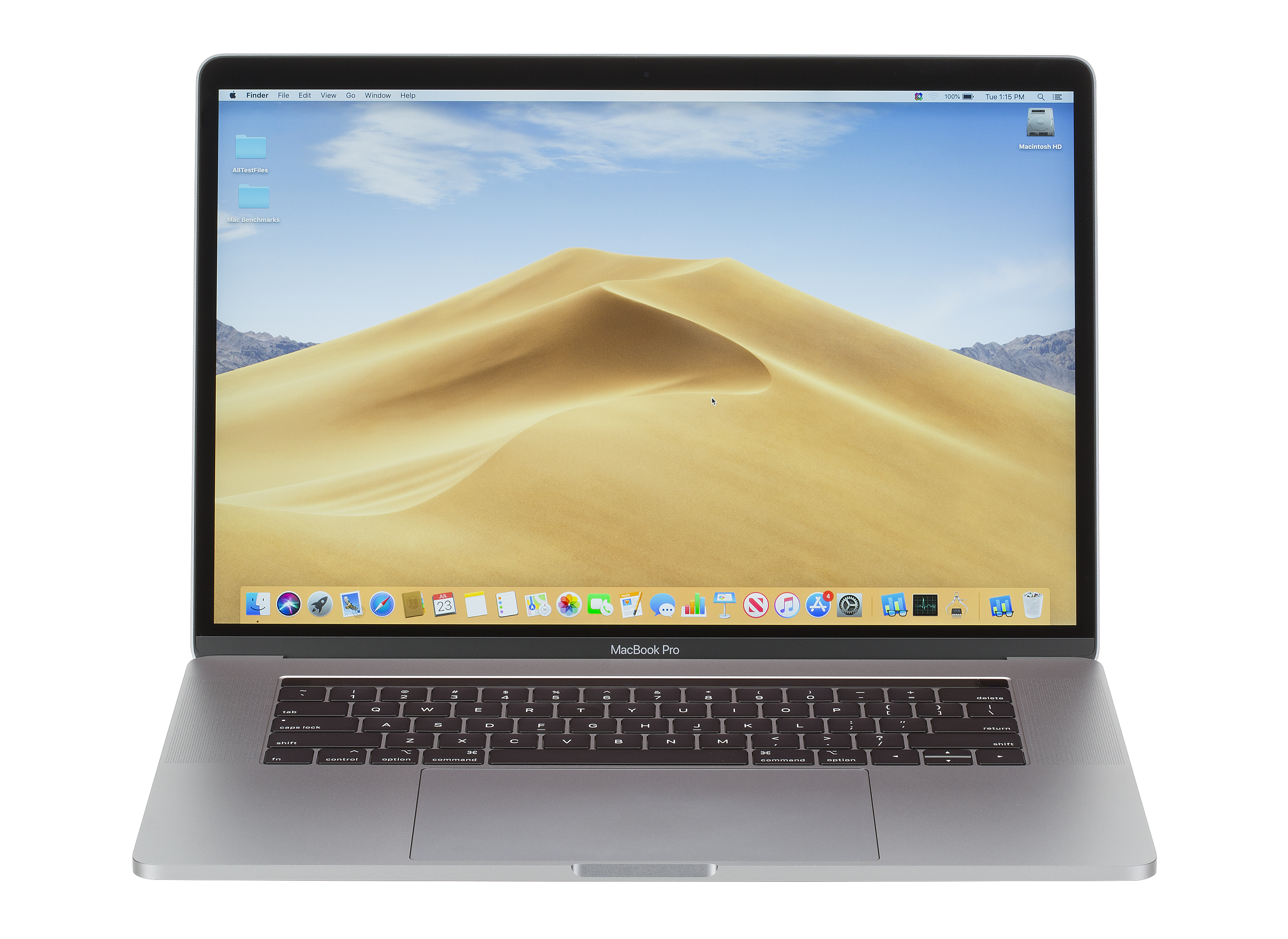 Apple MacBook Pro 15-inch with Touch Bar (2019, Core i7) Laptop 