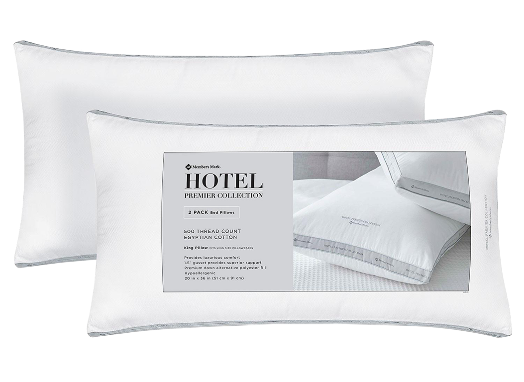 2 pk. Hotel Premier Collection King Pillow by Member's Mark 