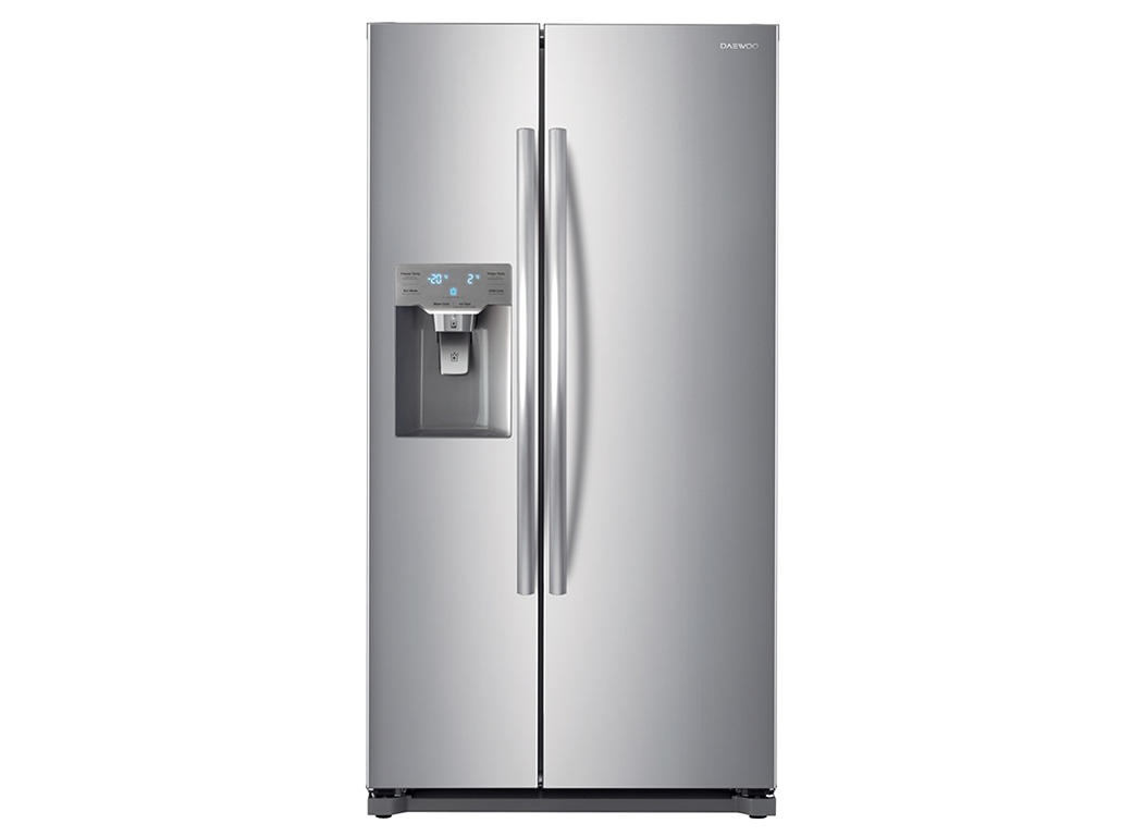 Daewoo FR146 Compact and Slim Refrigerator, 120 Volts / 60 Hz, 140L / 4.9  CU.FT Compact Refrigerator with Energy Rating – B, Reversible Door, Chilled  Compartment, Clean Back Design, Vegetable Box, Wire Shelves