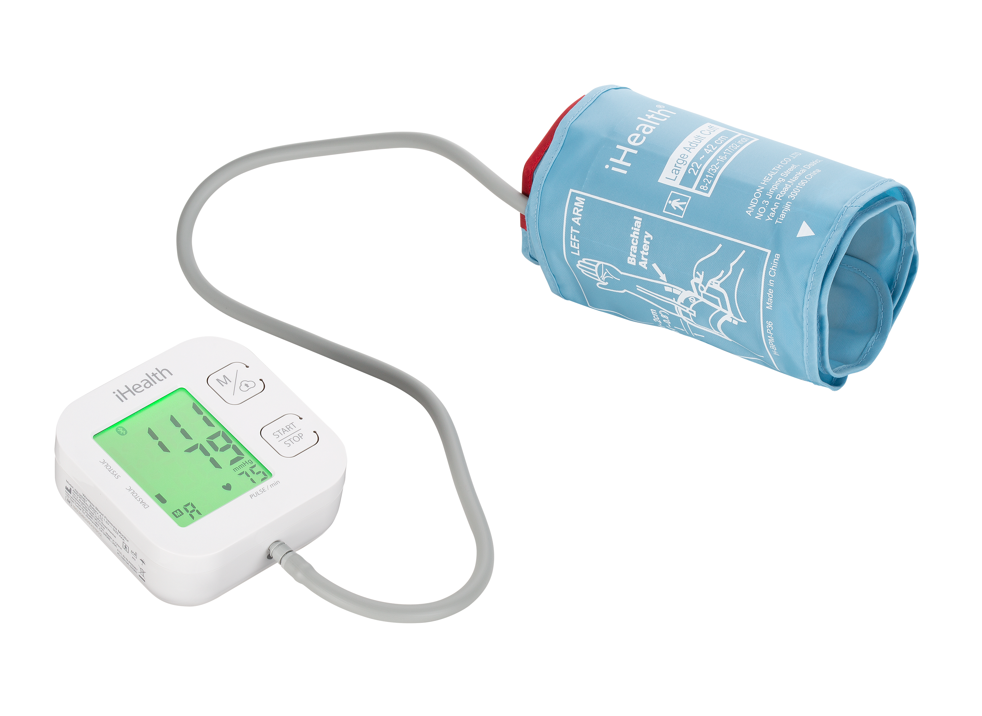 iHealth Track Wireless Upper Arm Blood Pressure Monitor with Wide