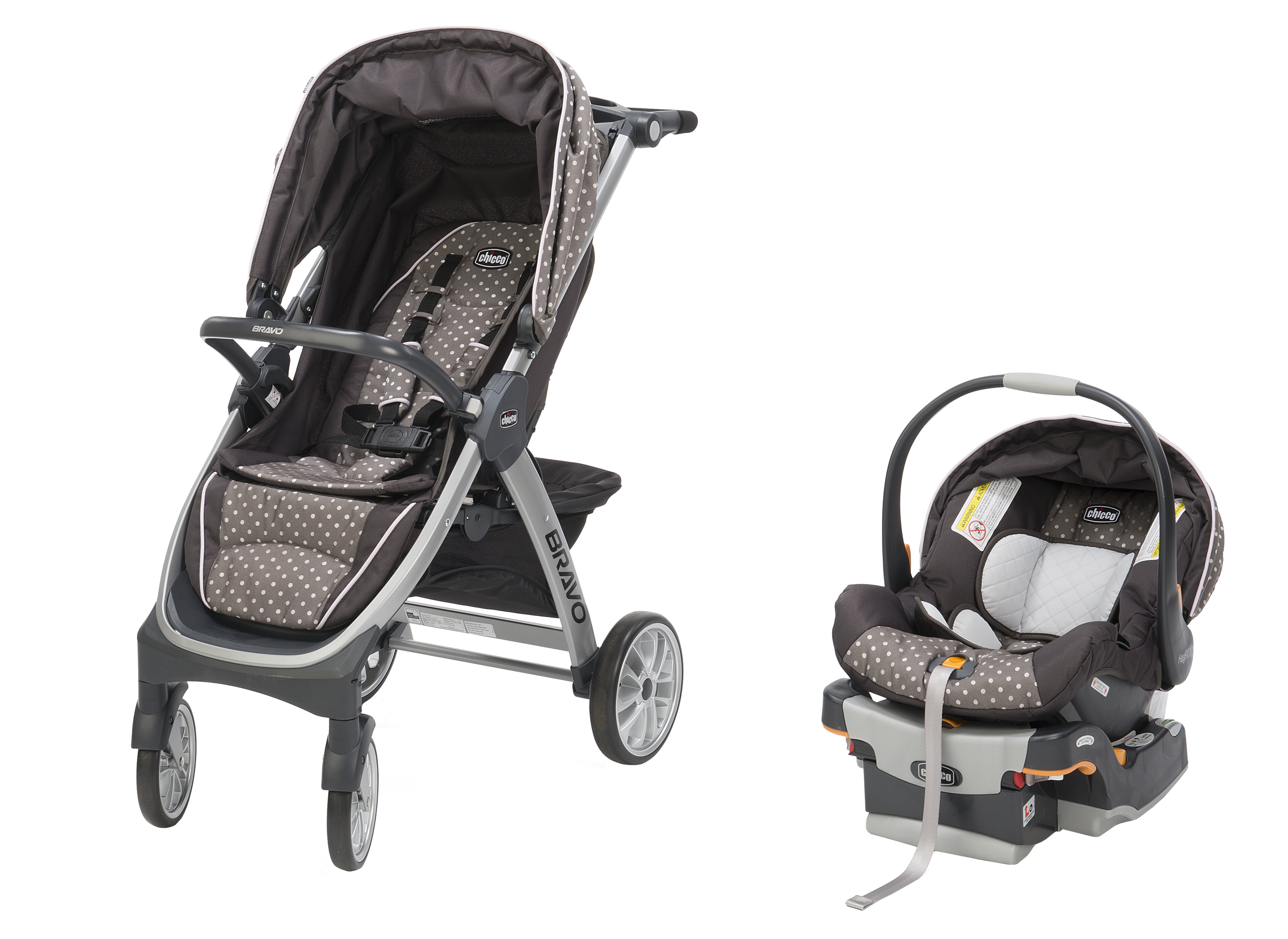 chicco bravo stroller set up