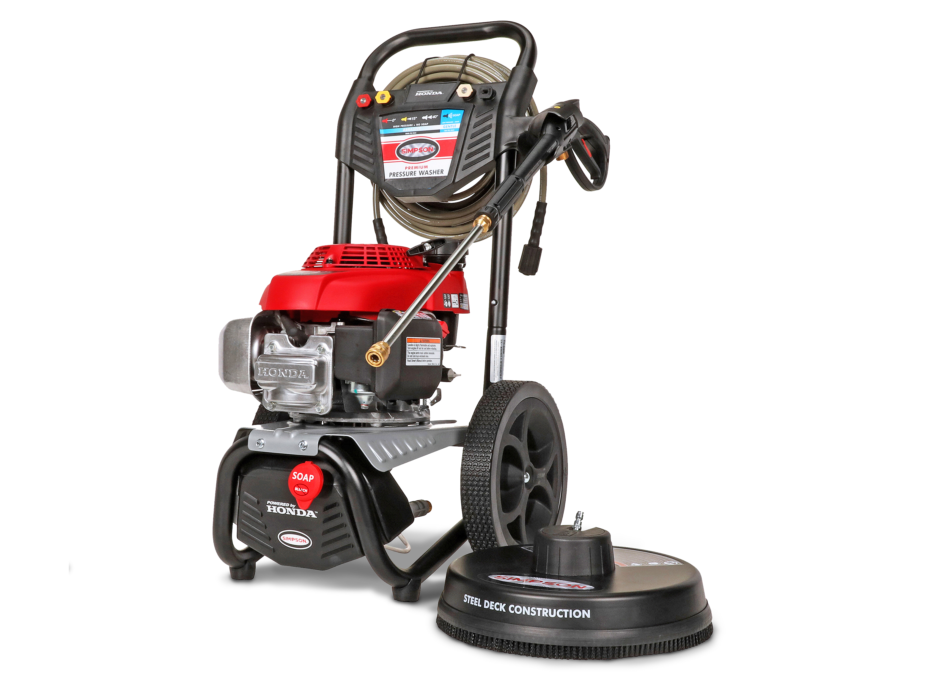 Simpson pressure washer on sale not building pressure