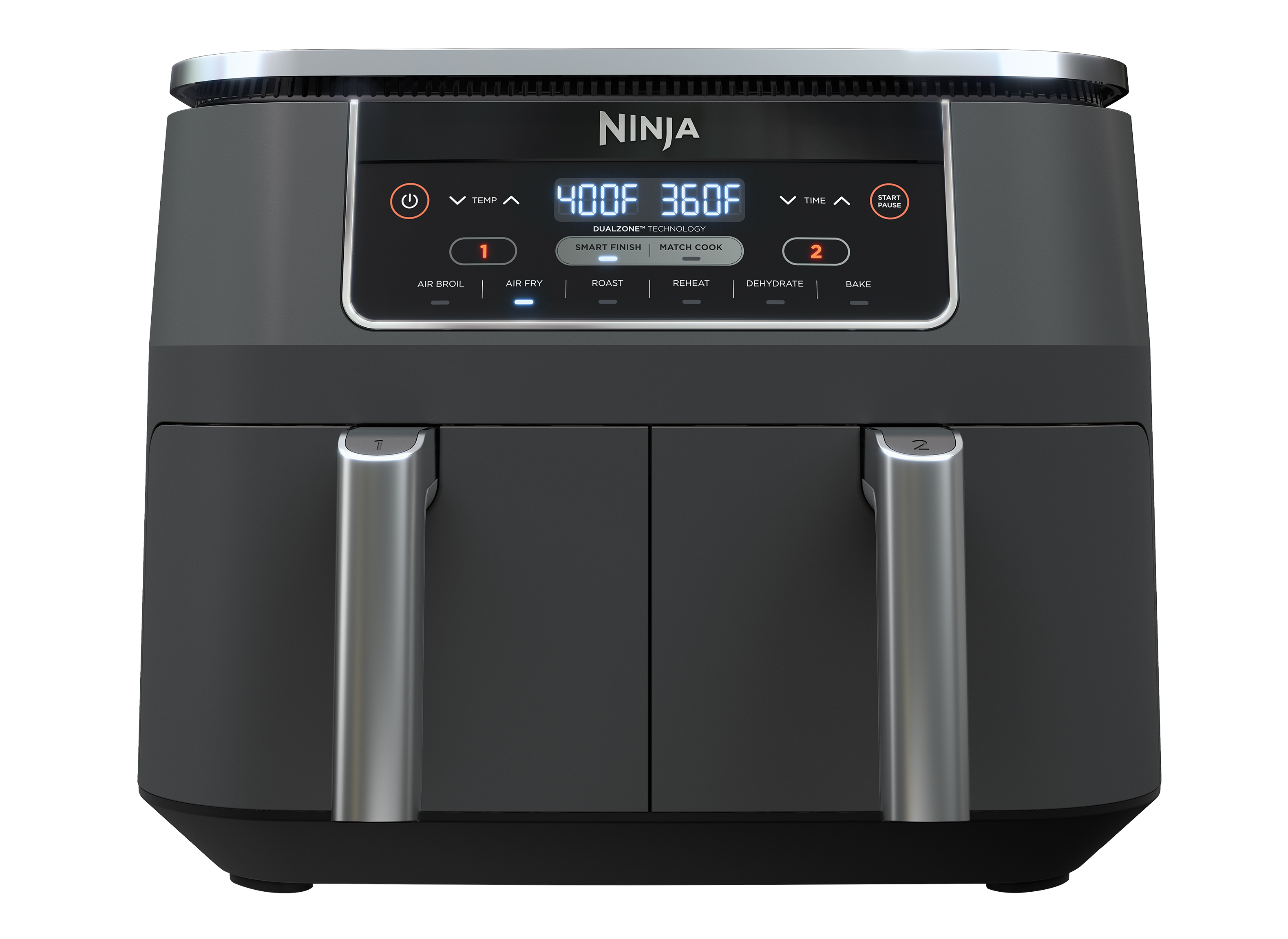 Ninja Foodi 2-Basket Air Fryer Review (2023) Ninja DZ201
