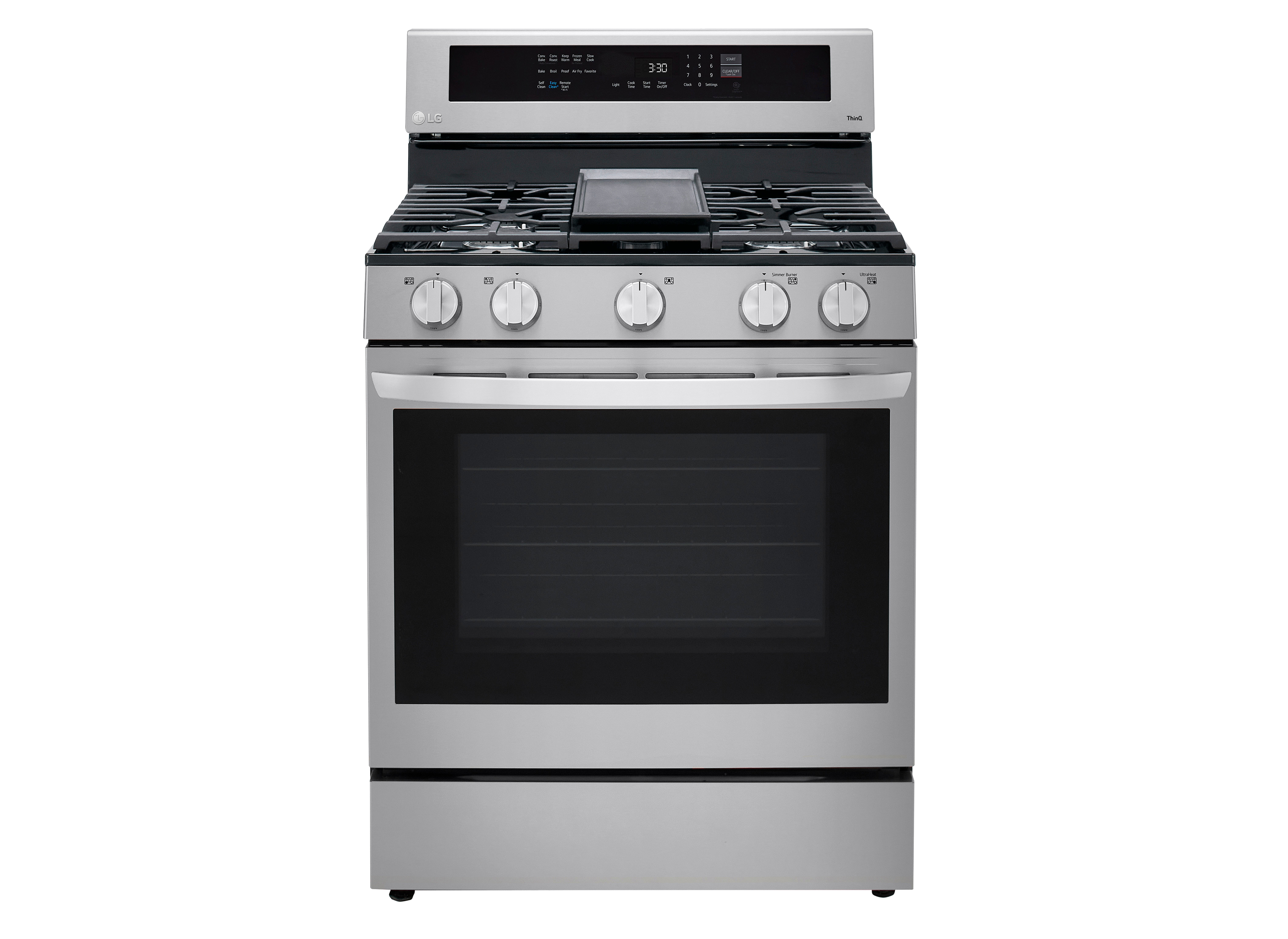 lg coil top range