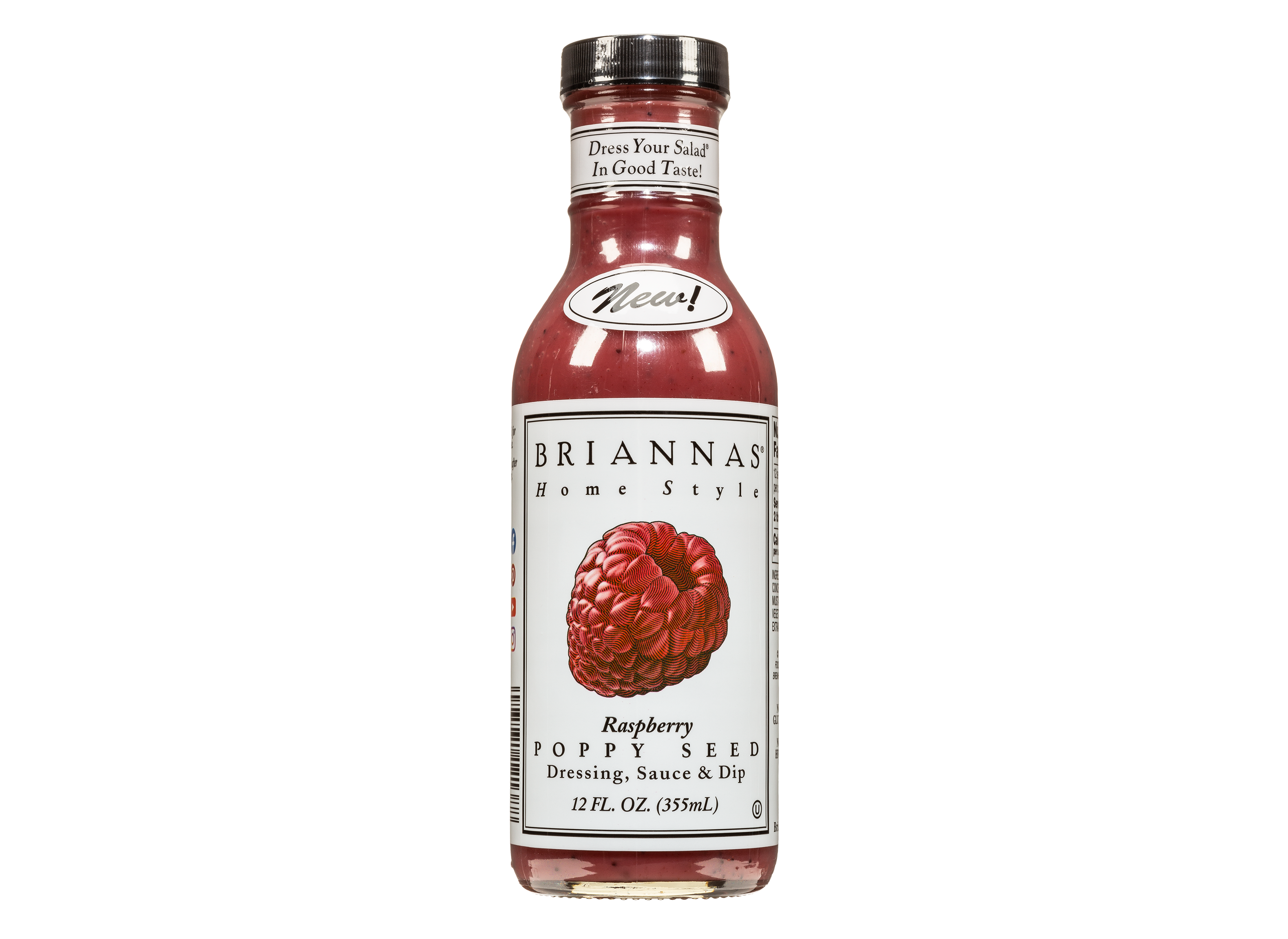 Briannas Home Style Raspberry Poppy Seed Dressing, Sauce & Dip Salad  Dressing Review - Consumer Reports
