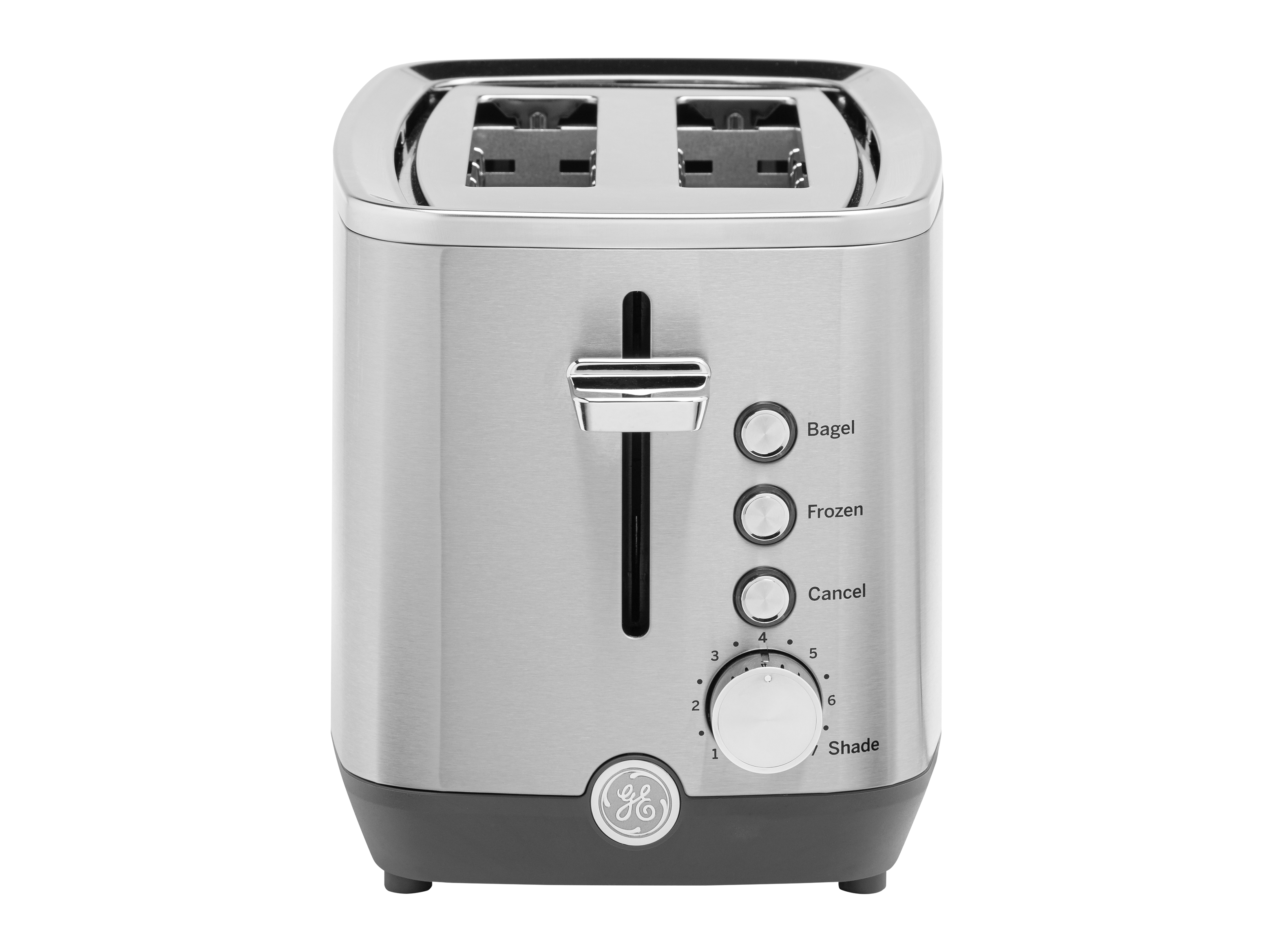 G9TMA2SSPSS in Stainless Steel by GE Appliances in Sioux Falls, SD - GE  2-Slice Toaster