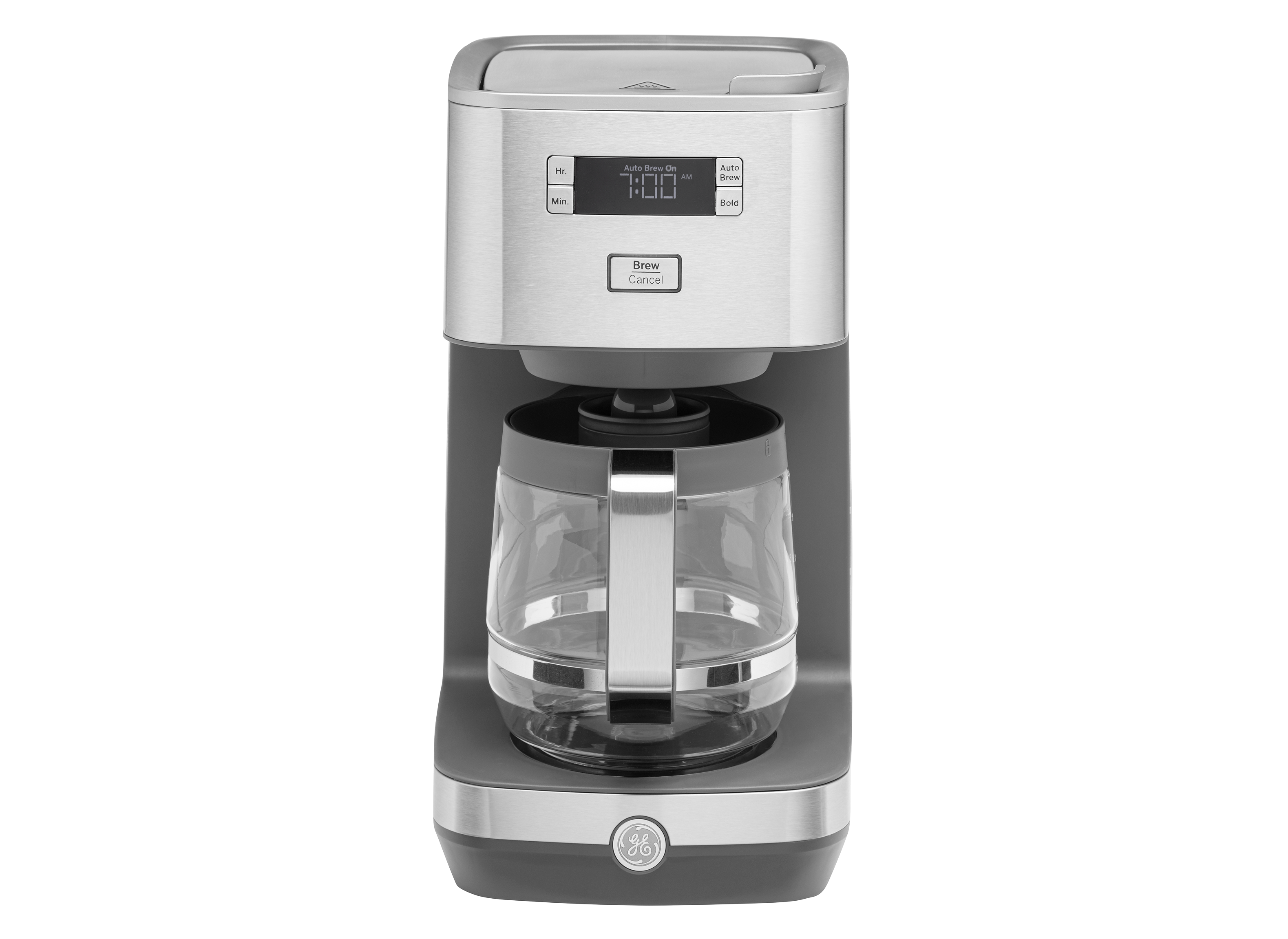 GE 10 Cup Drip Coffee Maker with Single Serve - G7CDABSSTSS - GE