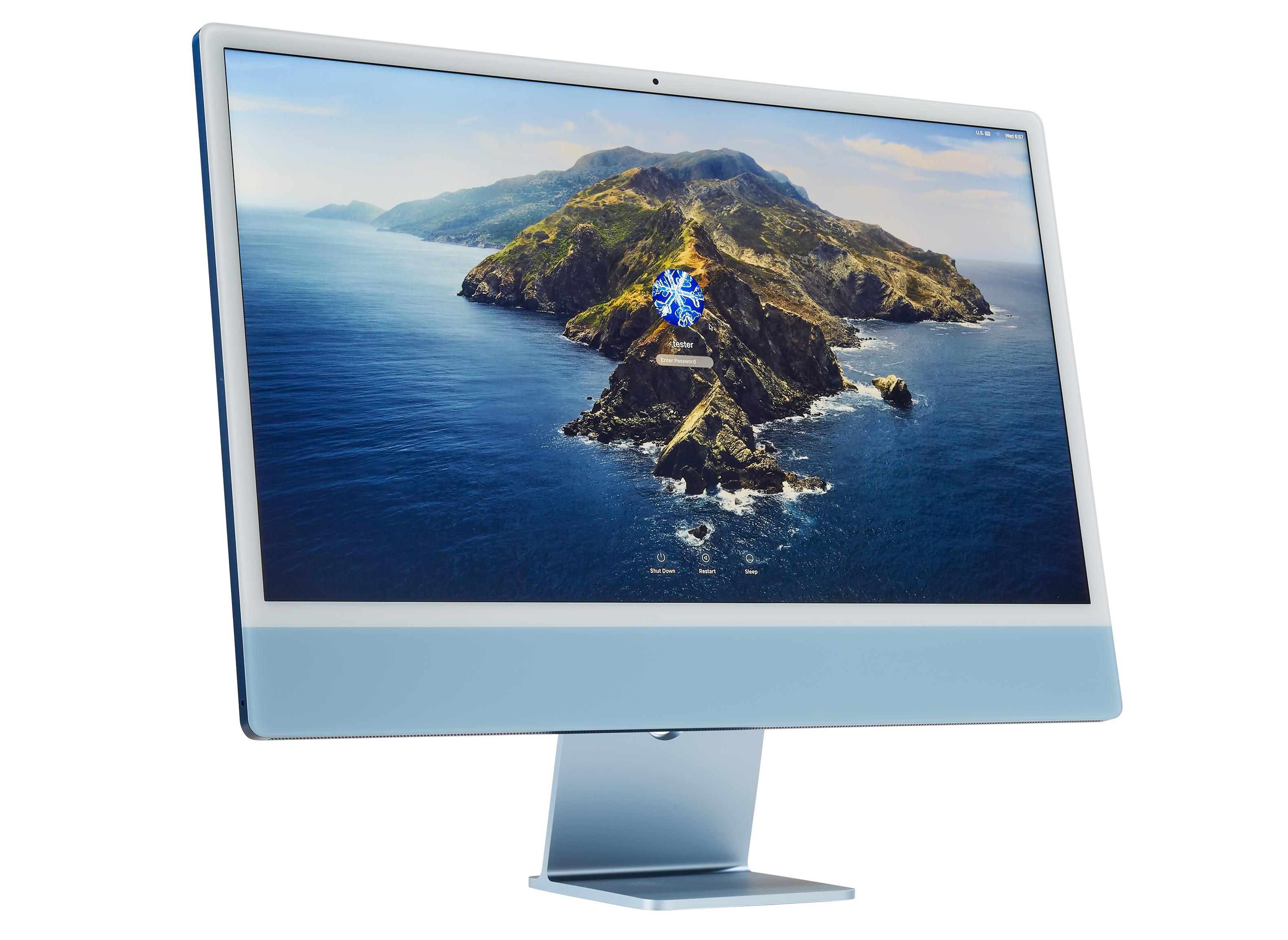 Apple iMac M1チップ 24インチ ブルー - PC/タブレット