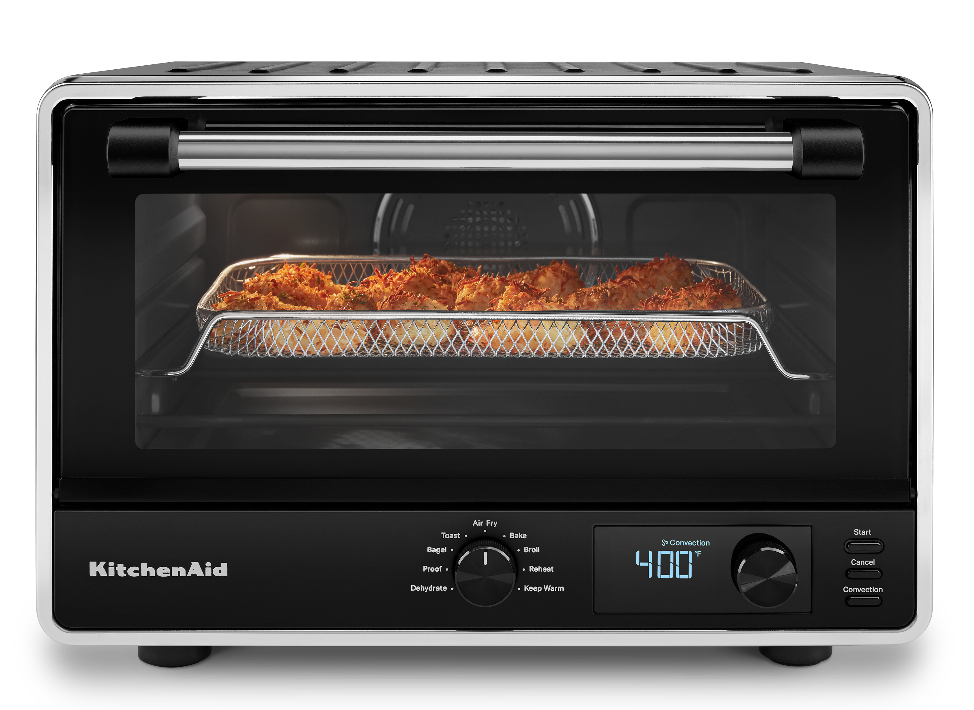 BAKEAFCTO1BM Kitchenaid Digital Countertop Oven with Air Fry and 3