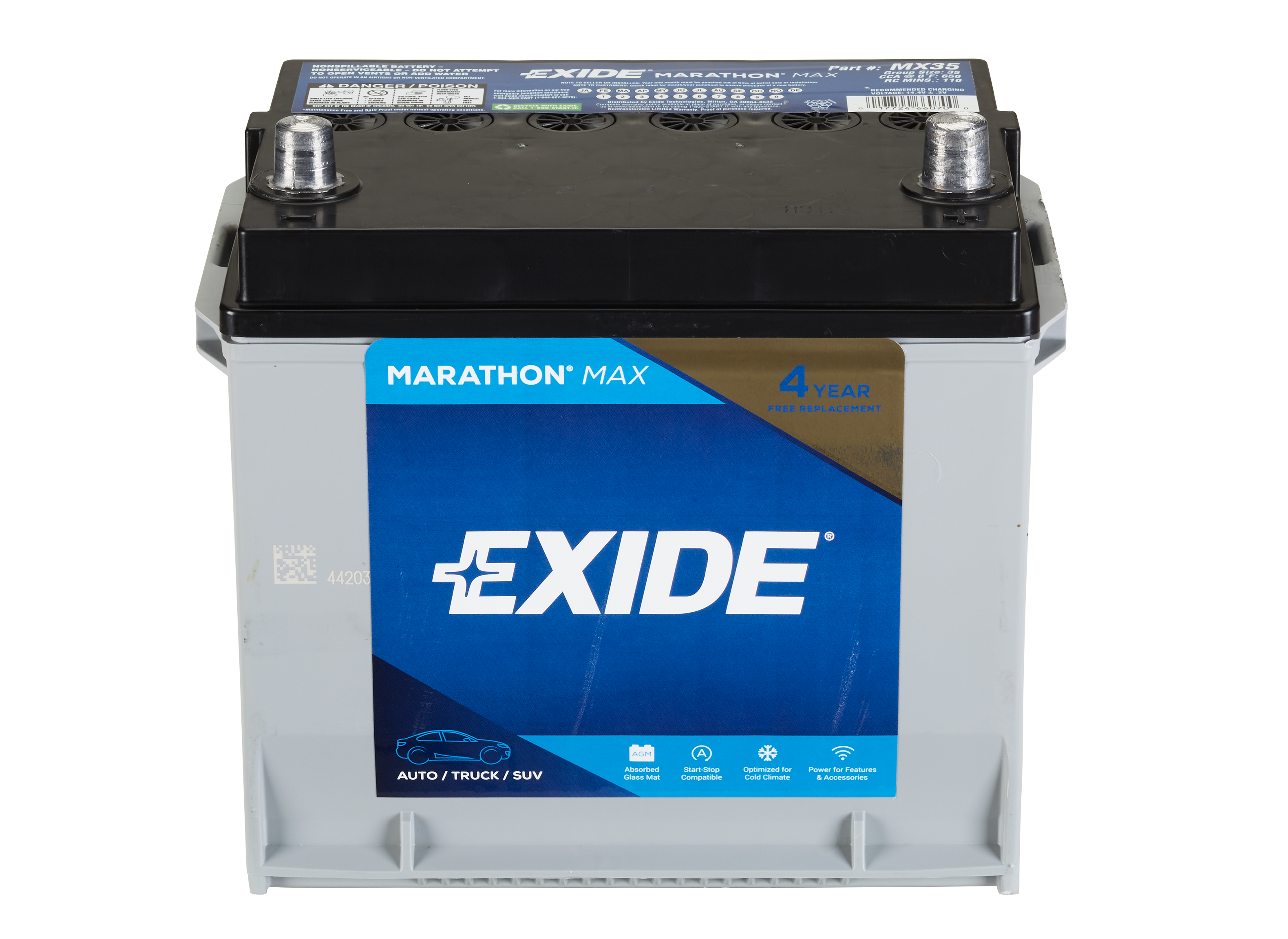 Exide Marathon Max AGM MX35-EX Car Battery Review - Consumer Reports