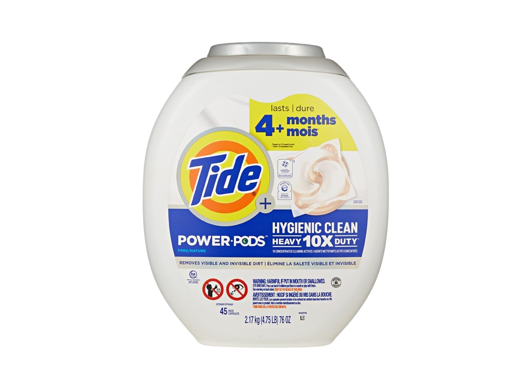 Tide Plus Hygienic Clean 10X Heavy Duty Power Pods Free/Nature Laundry  Detergent Review - Consumer Reports