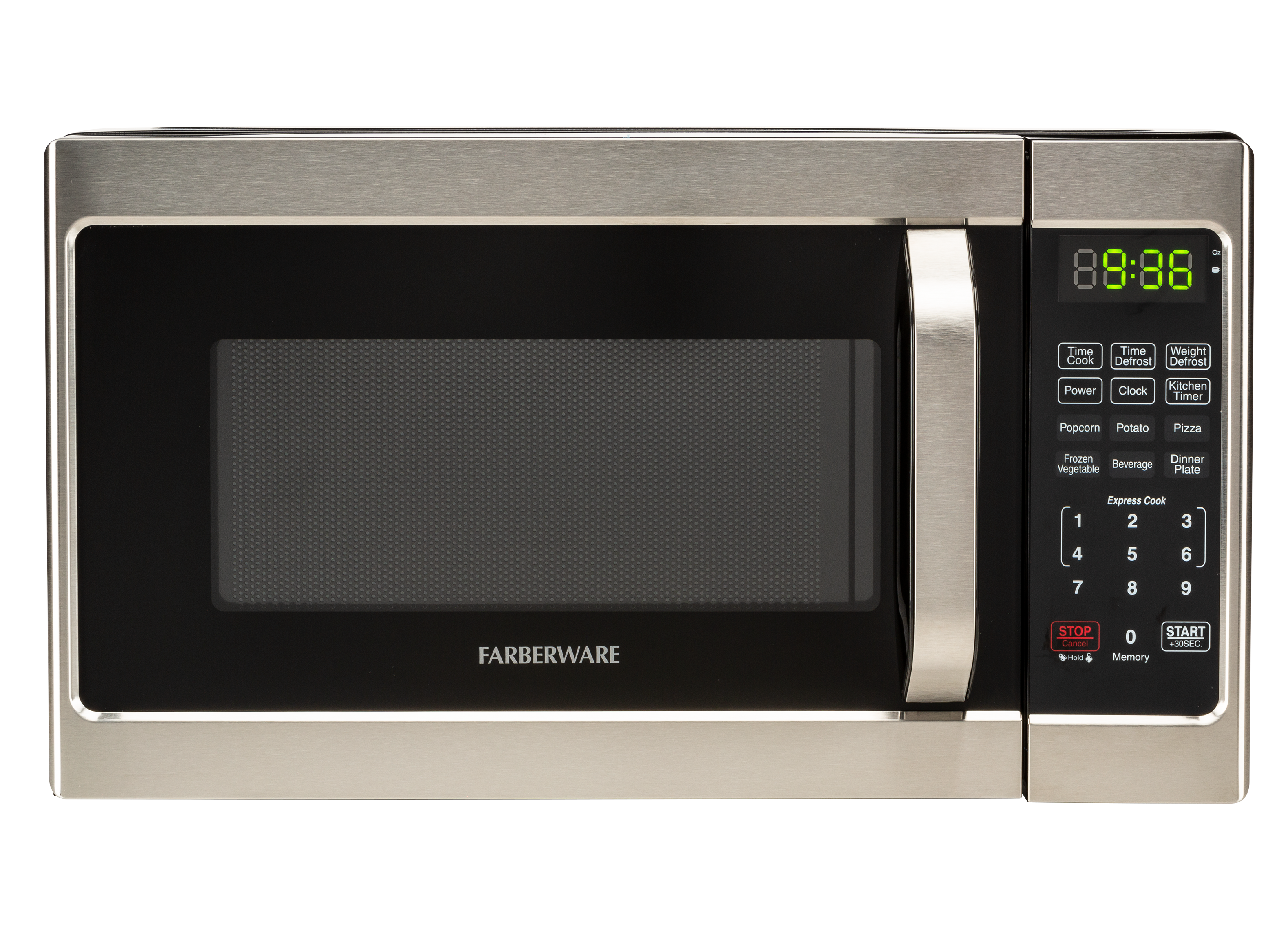 Farberware Classic 1.1 Cu Ft Countertop Microwave BlackStainless Steel -  Office Depot