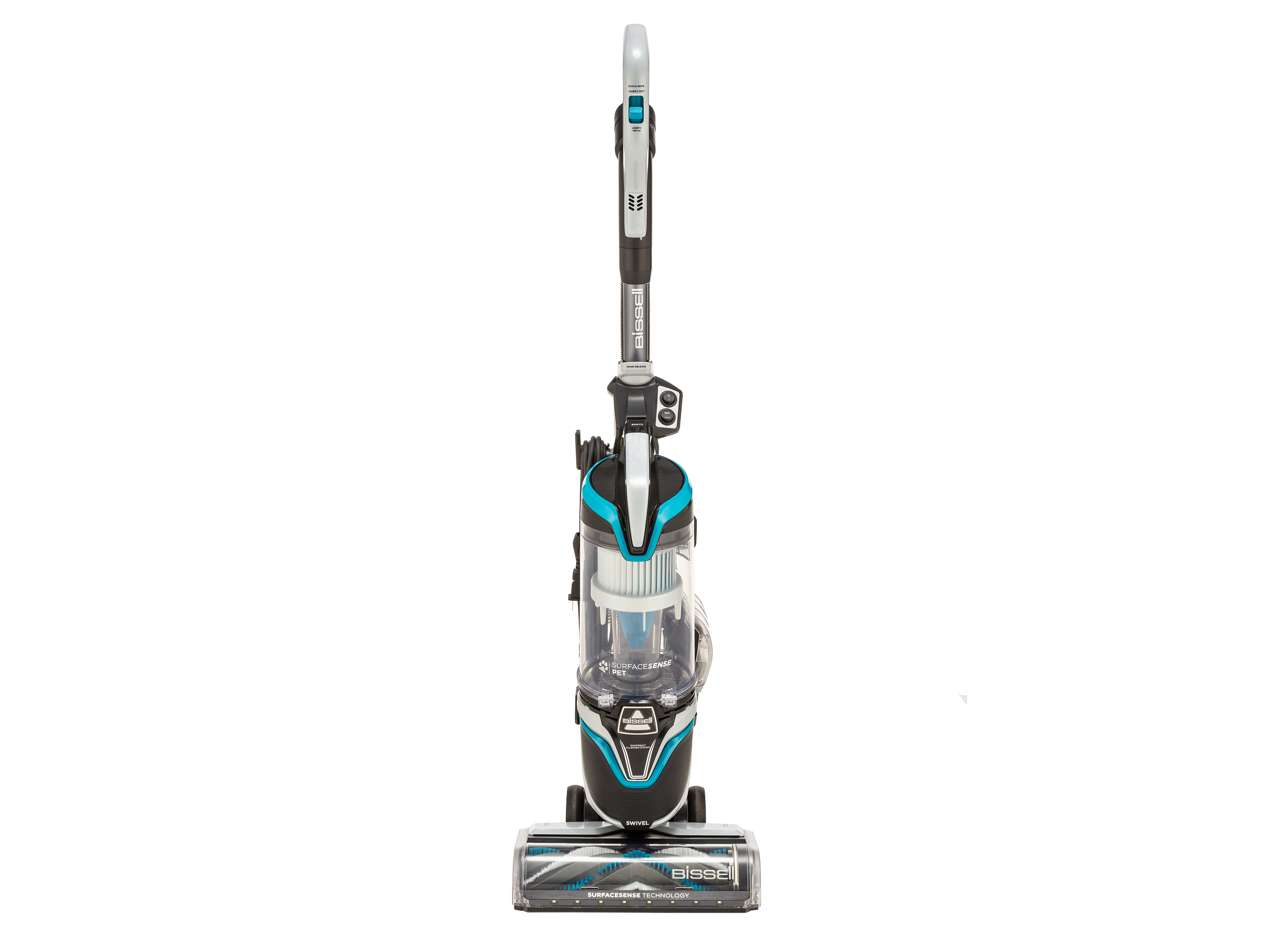 Bissell SurfaceSense Pet Multi-Surface Vacuum in Disco Teal and Silver