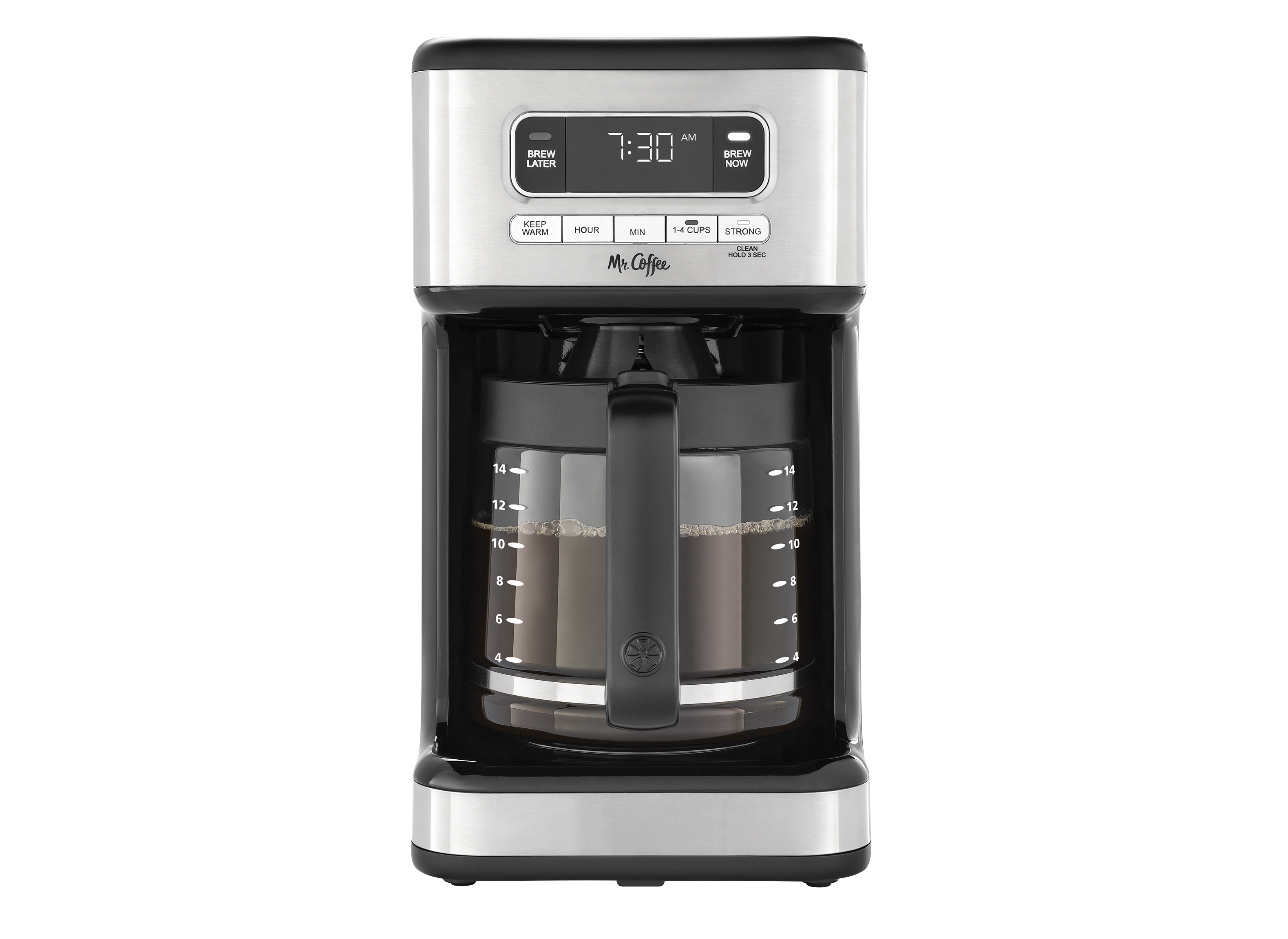 Mr. Coffee 14-Cup Programmable (2143561) Coffee Maker Review - Consumer  Reports