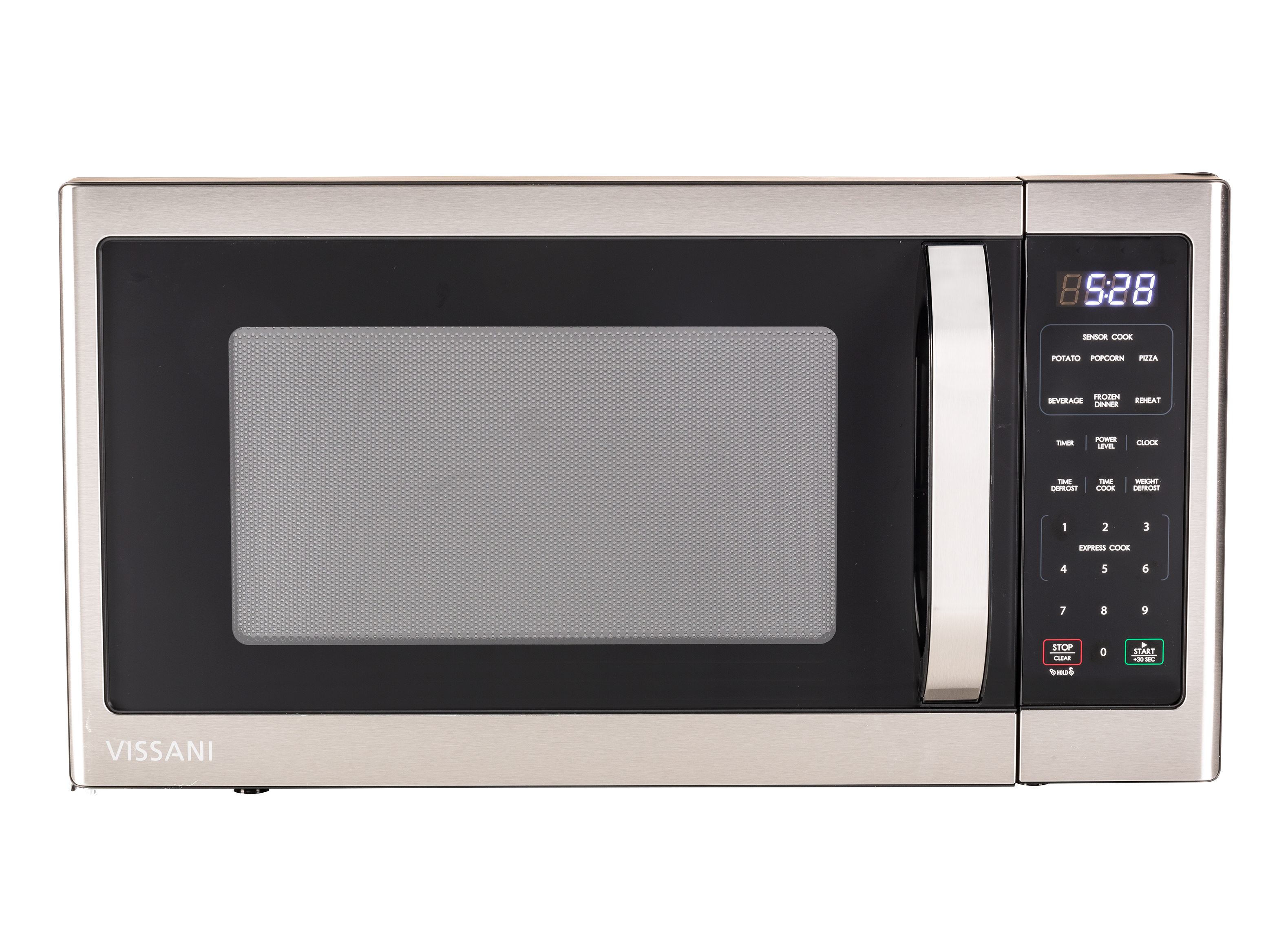 Vissani 1.6 cu. ft. Countertop with Sensor Cook Microwave in