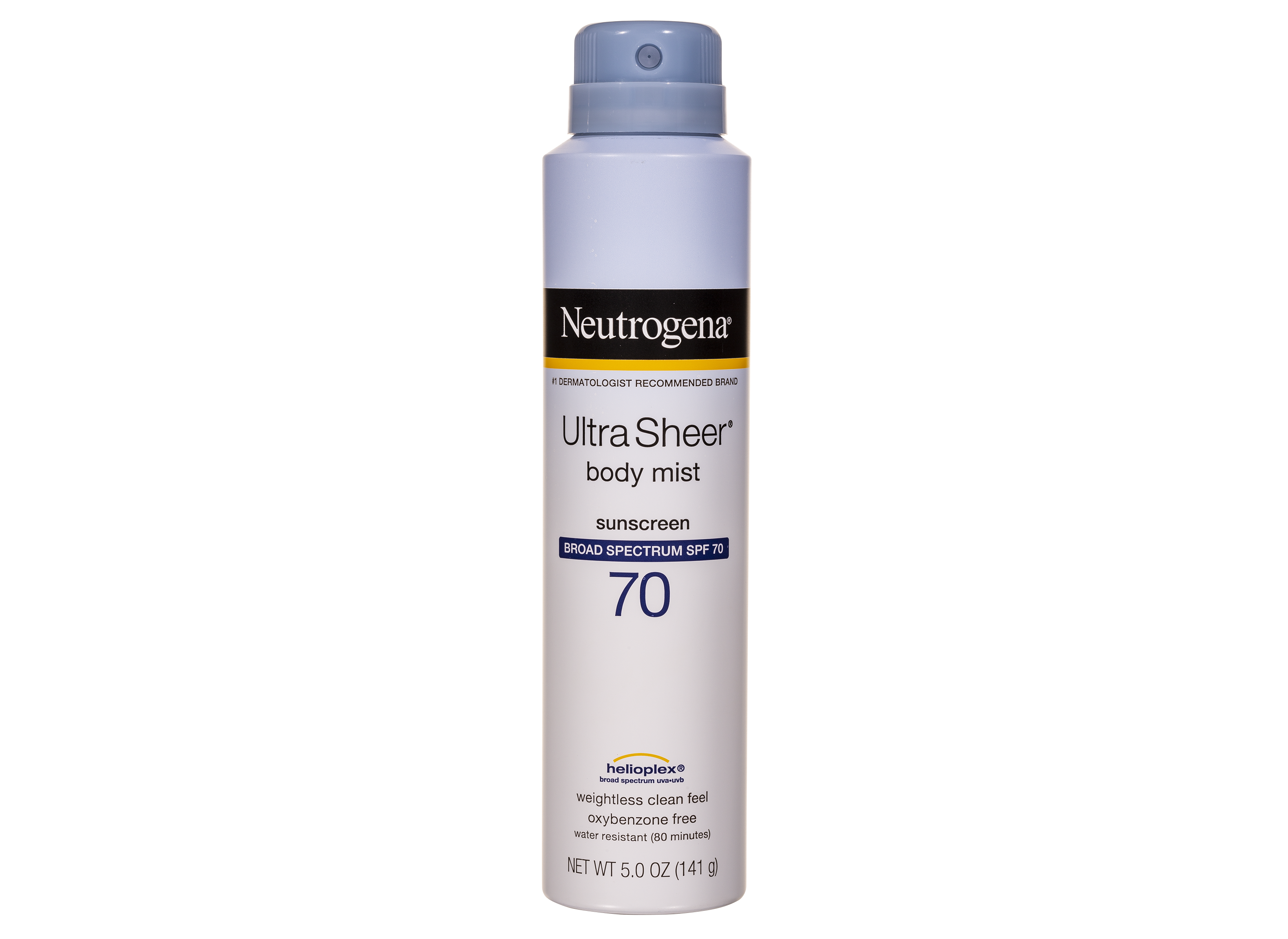 Neutrogena Ultra Sheer Body Mist SPF 70 Sunscreen Review - Consumer Reports