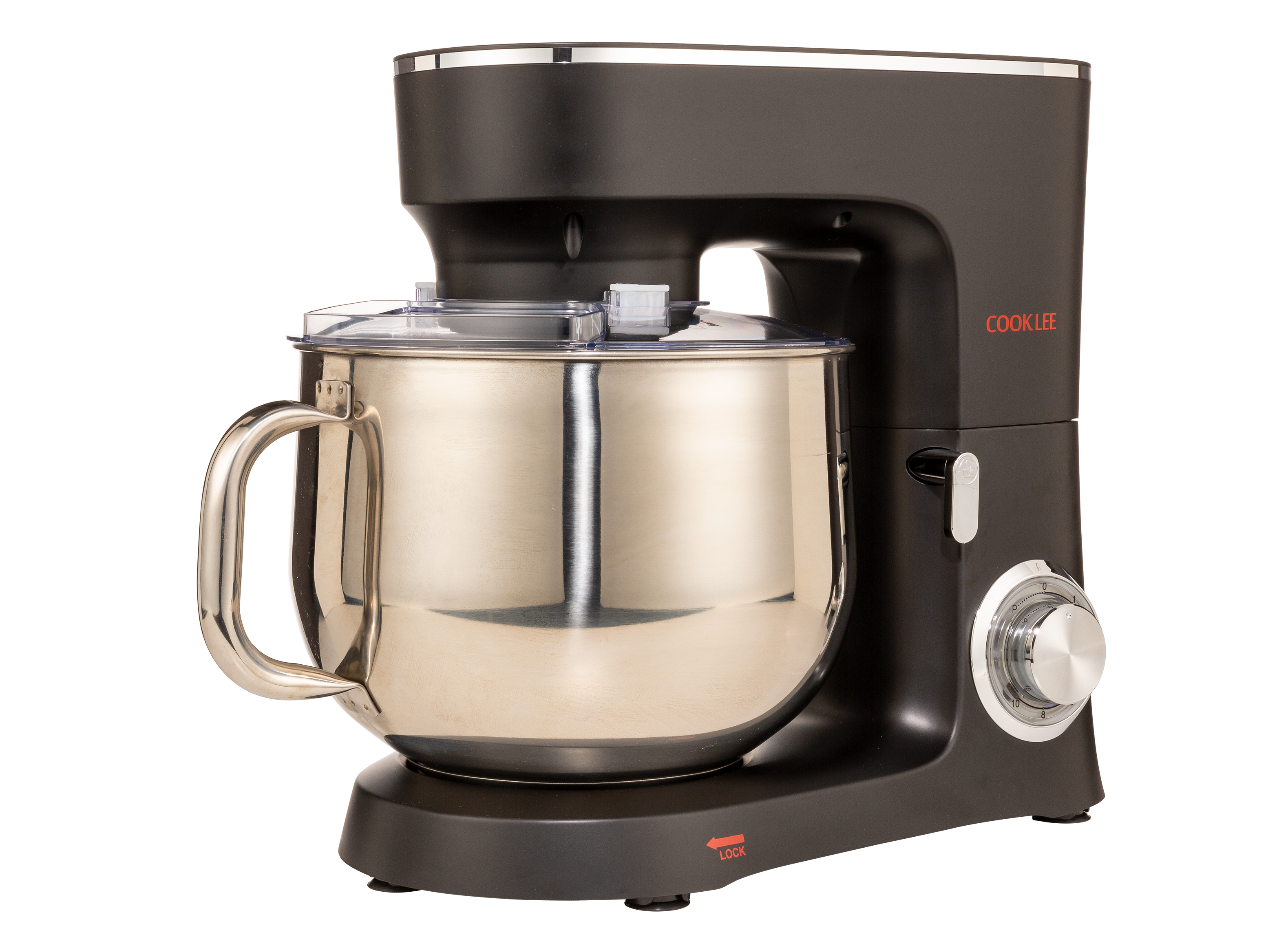 COOKLEE 10 Speed 9.5 Quarts Tilt Head Stand Mixer & Reviews