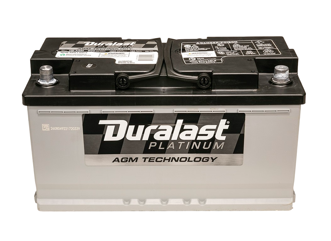 Duralast Platinum AGM Battery BCI Group Size 49 900 CCA H8-AGM