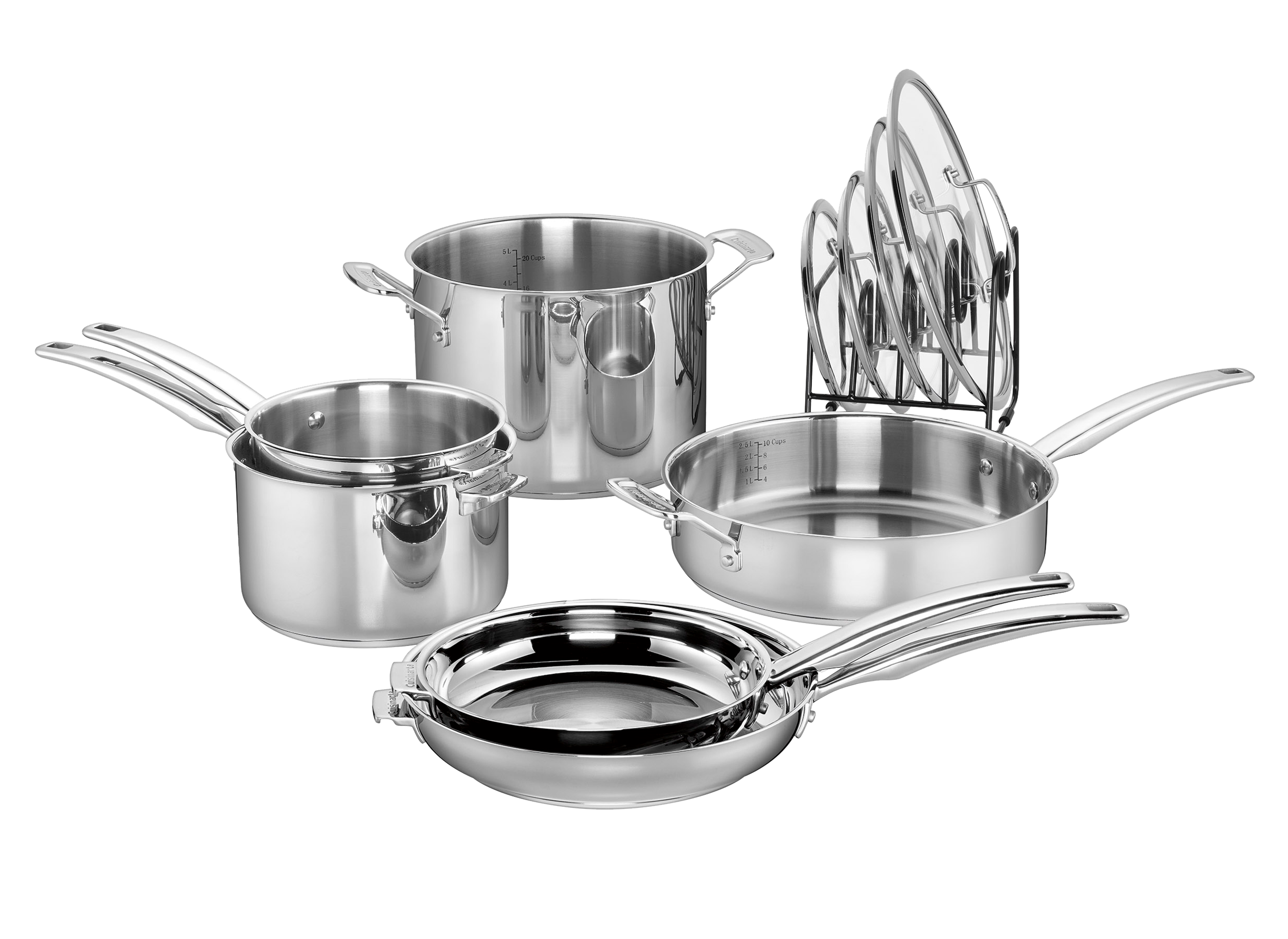 Cuisinart SmartNest Stainless Steel N91-11 Cookware Review - Consumer  Reports