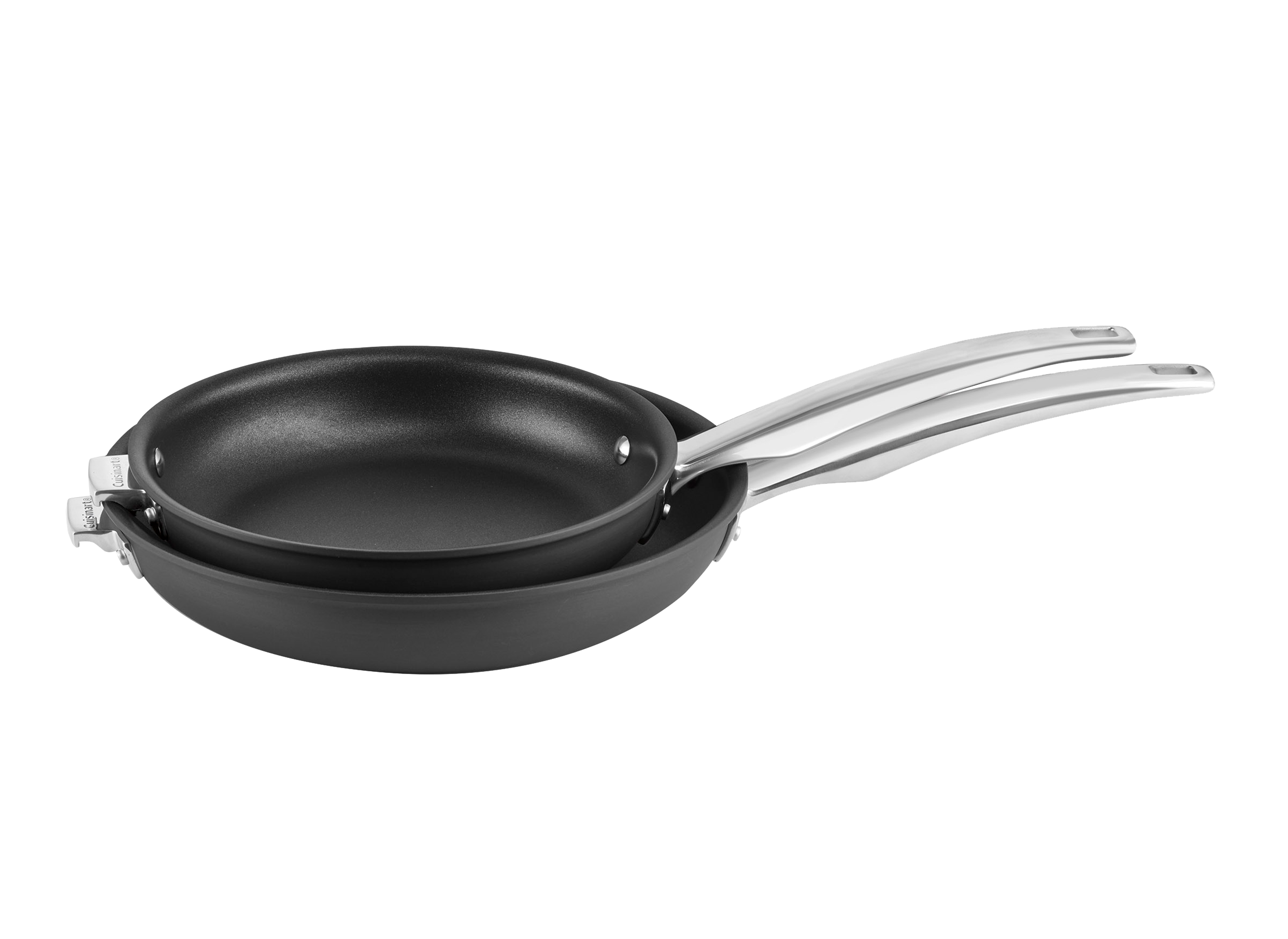 Food Network™ 12-in. Hard-Anodized Nonstick Space Saving Saute Pan with Lid