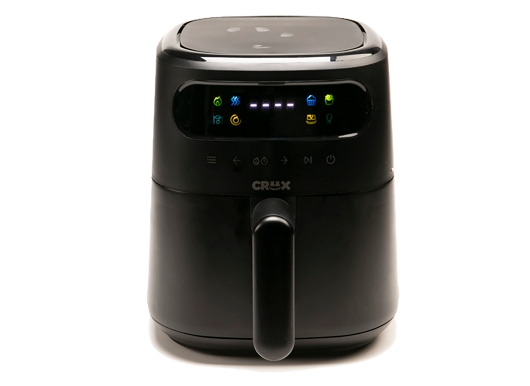 CRUX - 3-qt. Digital Air Fryer Kit with TurboCrisp - Black 6507390