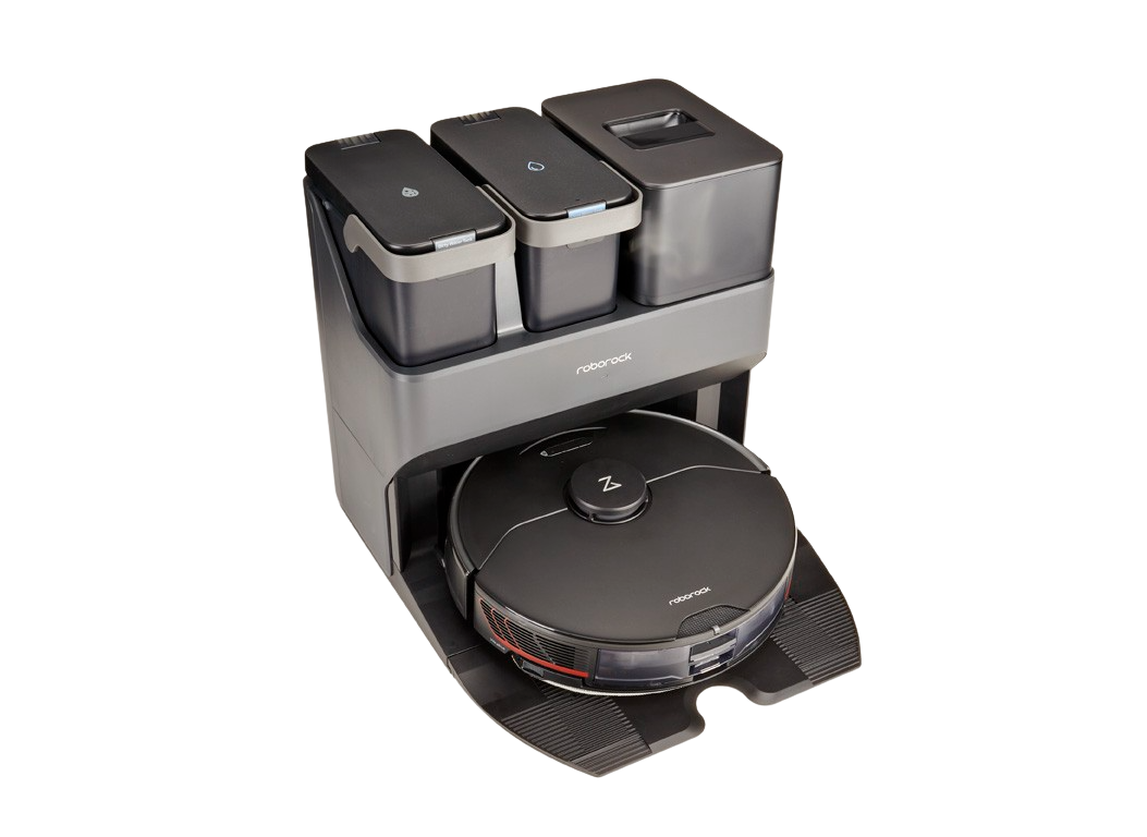 Buy Roborock S7 Max Ultra Robotic vac/sweeper Black Voice-controlled, Alexa  compatibility, Google Home compatibility, App-co