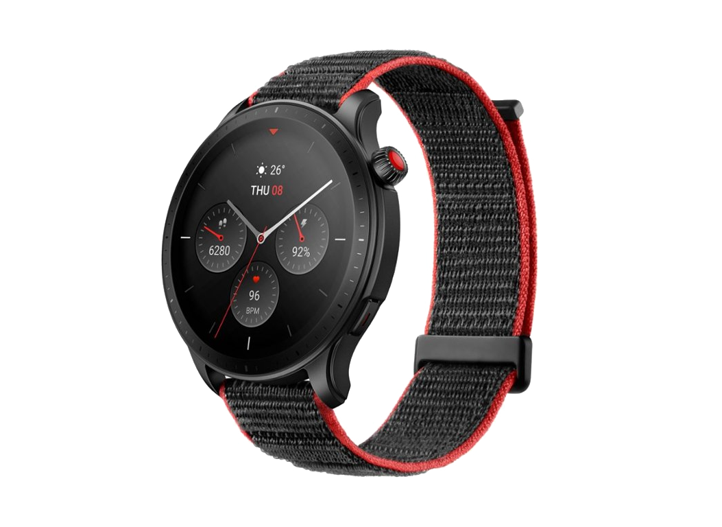 Amazfit GTR 4 Smart Watch with GPS, Sleep Quality Monitoring, Step  Tracking, Heart Rate & SpO2 Sensor, Alexa Built-In, Bluetooth Calls & Text,  14-Day