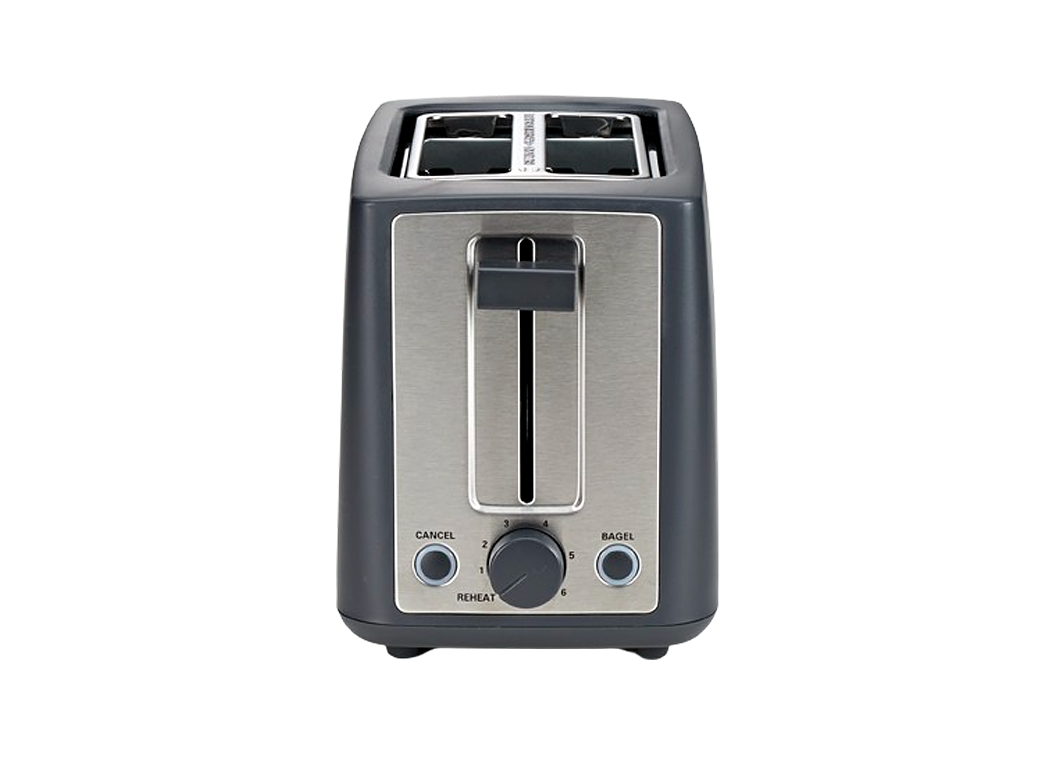 2 Slice Stainless Steel Toaster with Extra-Wide Slot, LED Display
