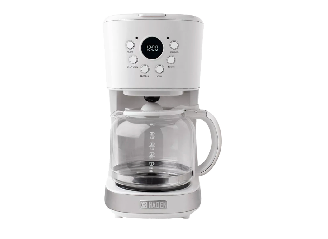 President's Choice President's Choice 12 Cup Stainless Steel Digital and  Programmable Coffee Maker with Auto Shut-Off, White - 1 ea