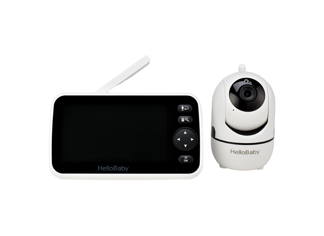 5 Baby Camera Monitor, Hello Baby Monitor with Cameras and Audio