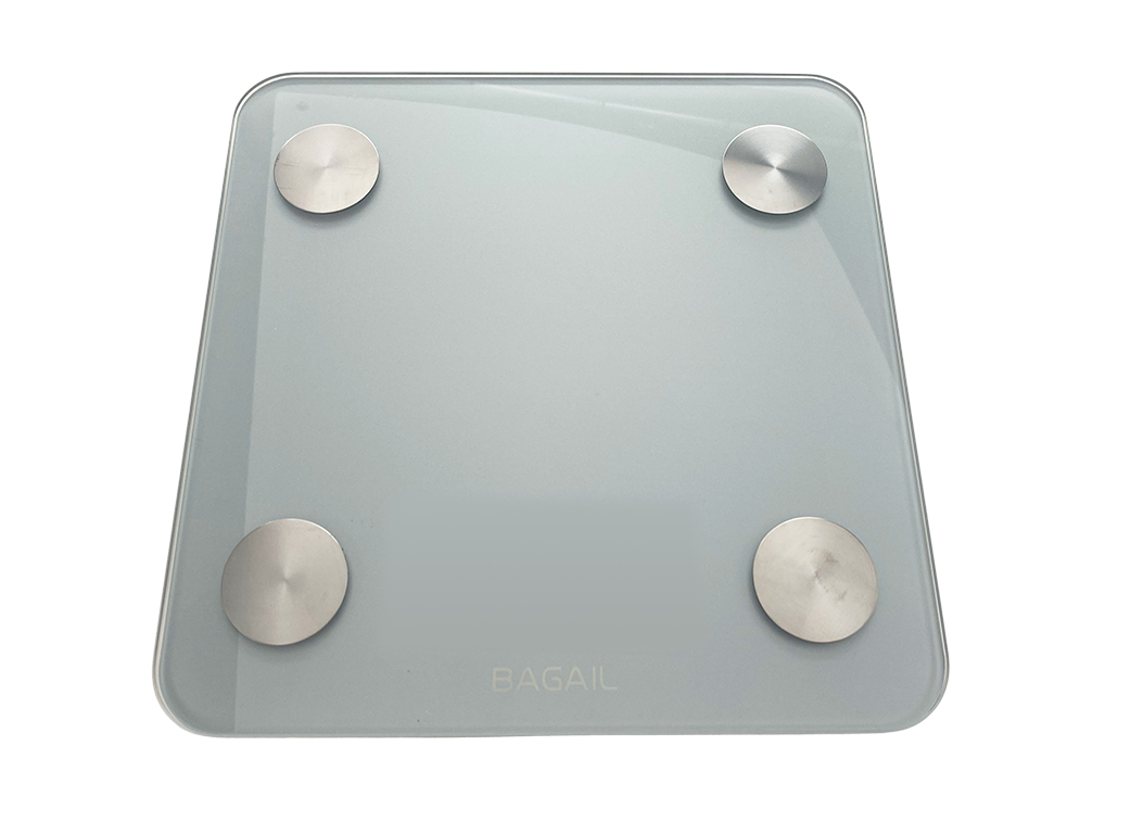 BAGAIL BASICS Bathroom Scale, Digital Weighing Scale with High Precision  Sensors and Tempered Glass, Ultra Slim, Step-on Technology, Shine-Through  Display - 15Y… in 2023