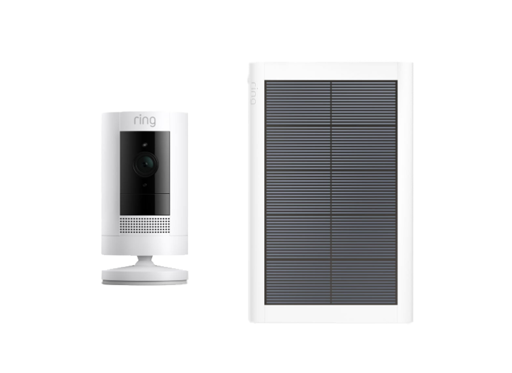 防犯カメラ Ring Stick Up Cam Battery & Solar Panel Ring Solar Panel for Spotlight Cam Battery and Stick Up Cam