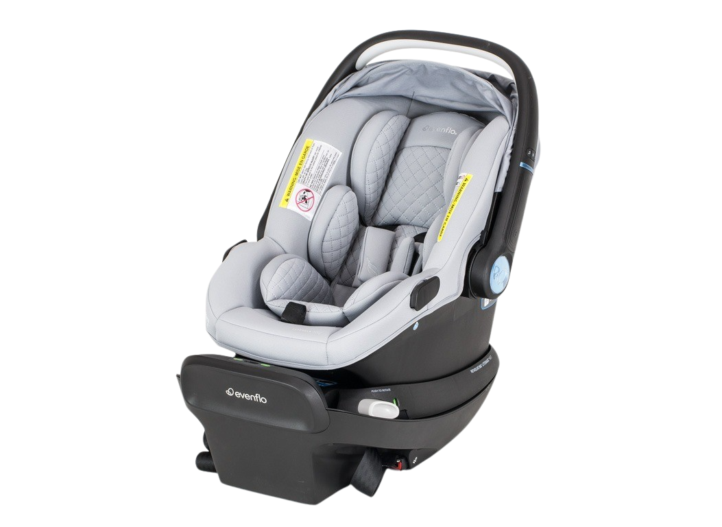 Evenflo Revolve 180 LiteMax NXT Rotational Infant Car Seat with  SensorySoothe Car Seat Review - Consumer Reports